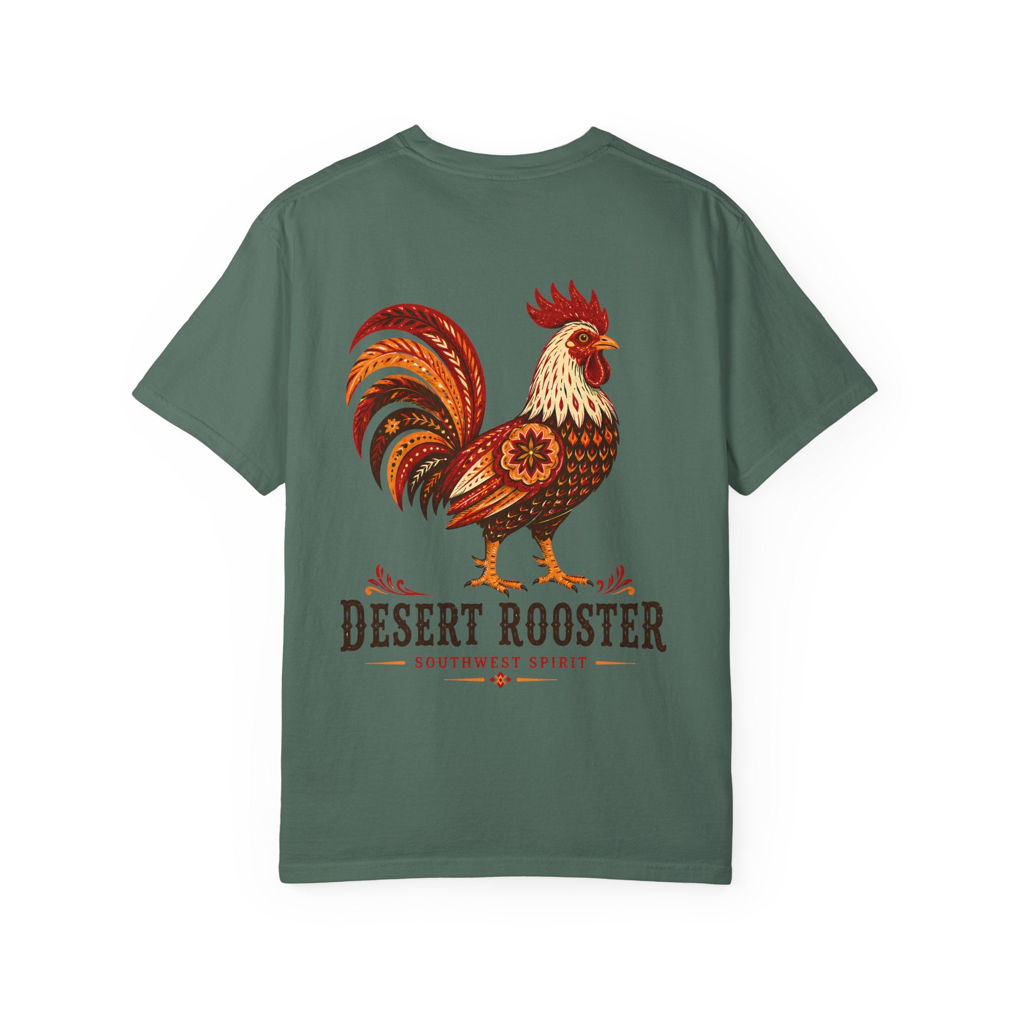 Desert Rooster southwestern graphic t-shirt - product photo 6