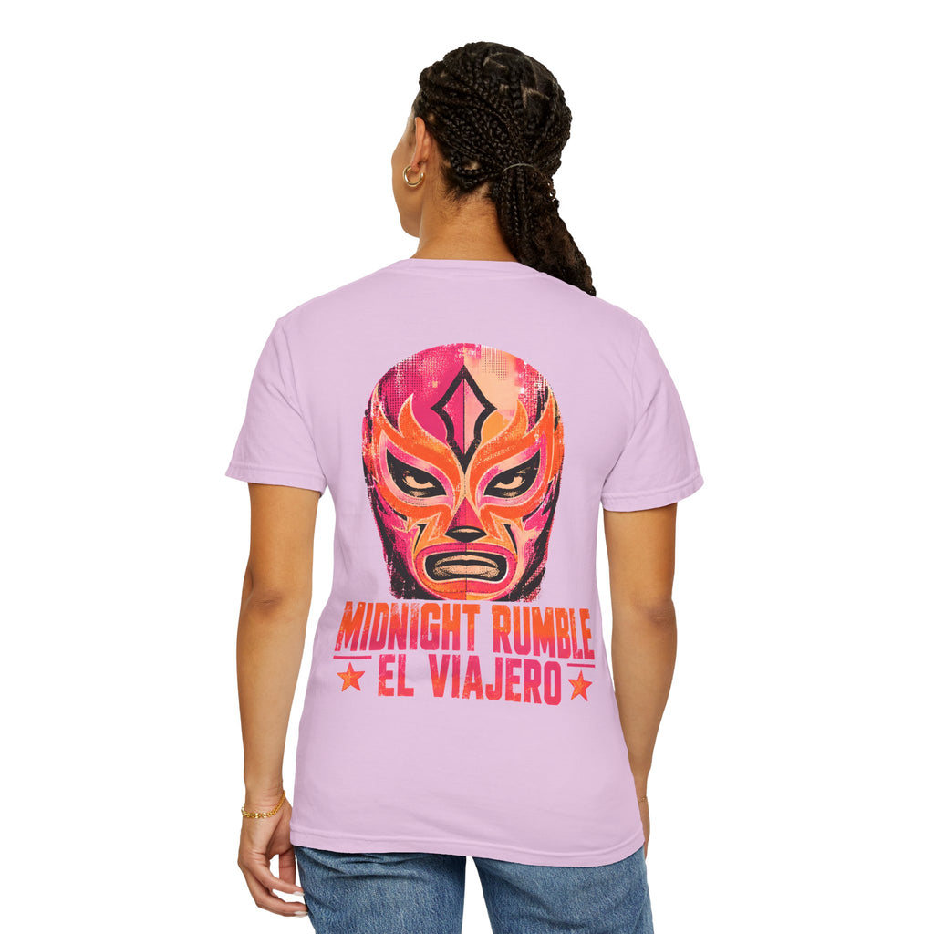 Midnight Rumble Lucha Libre wrestling graphic t-shirt - product photo 46