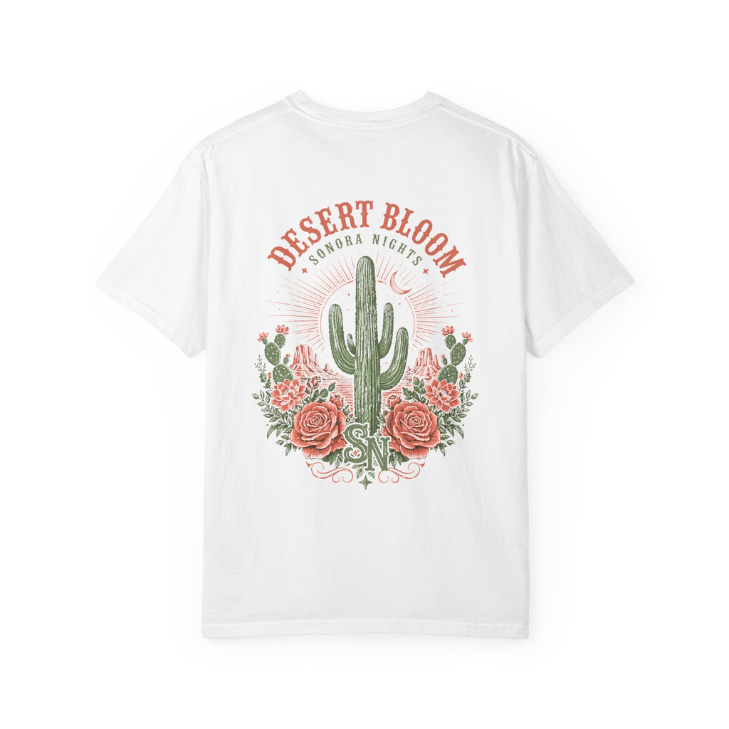 Desert Bloom Sonora Nights cactus graphic t-shirt - product photo 21