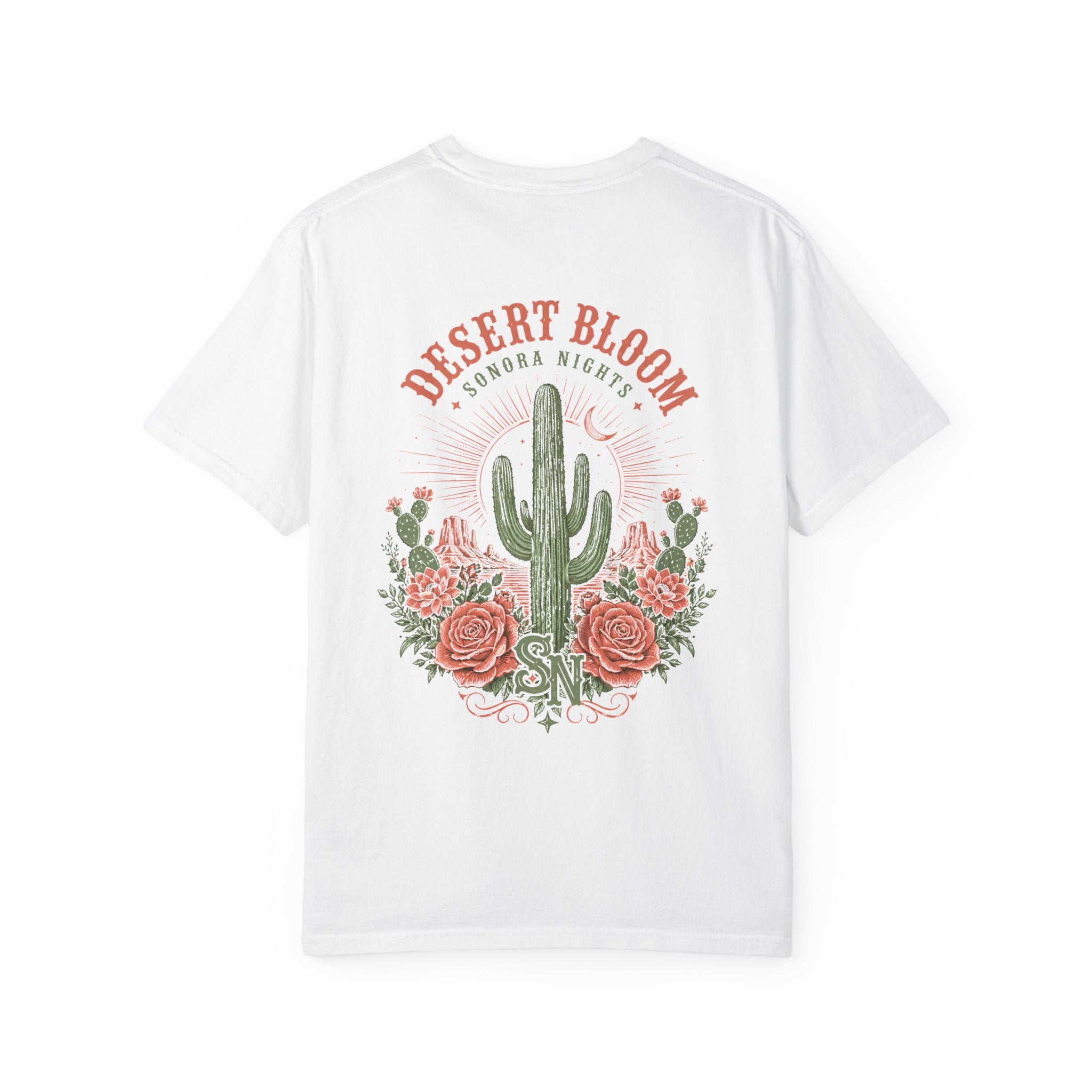 Desert Bloom Sonora Nights cactus graphic t-shirt - product photo 21
