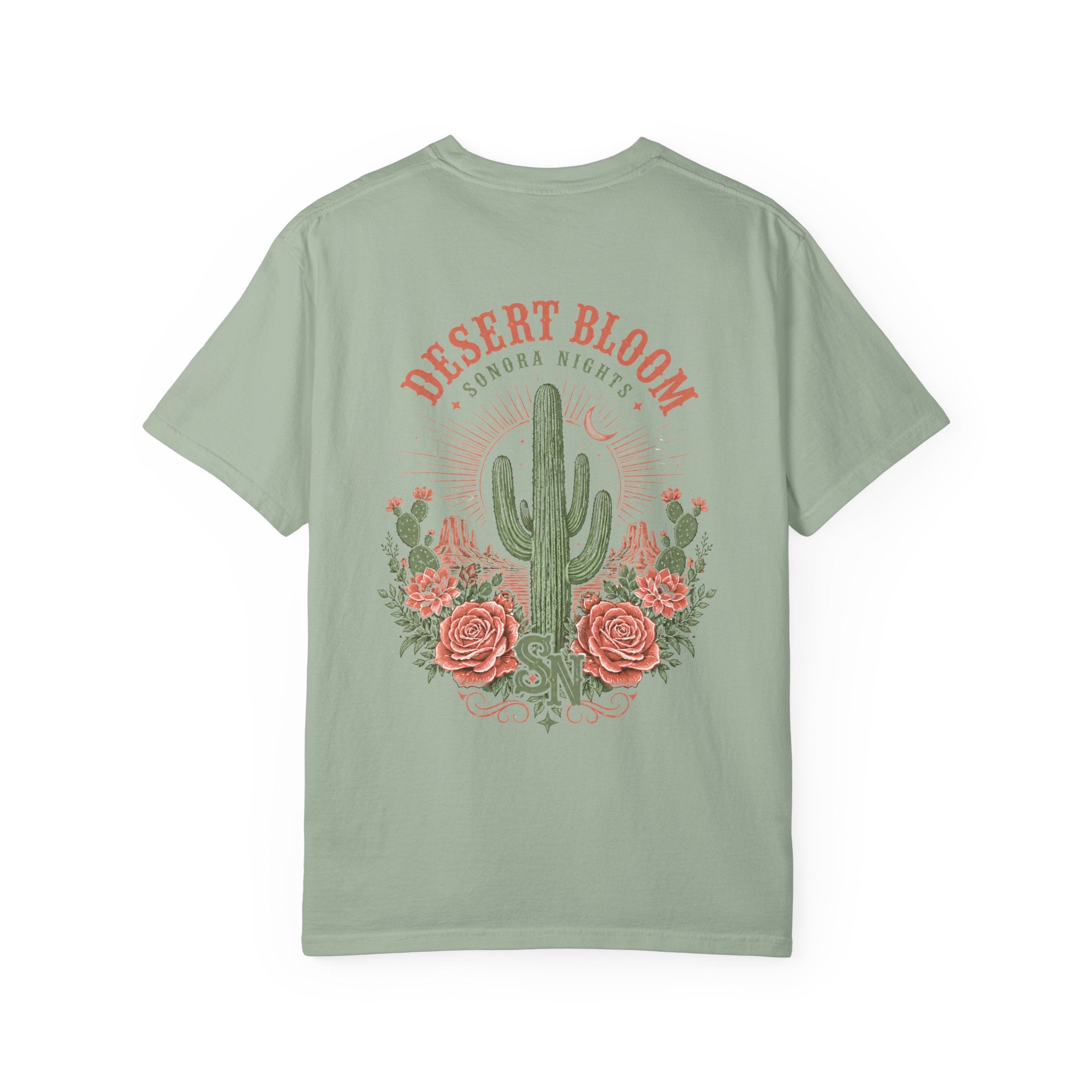 Desert Bloom Sonora Nights cactus graphic t-shirt - product photo 9