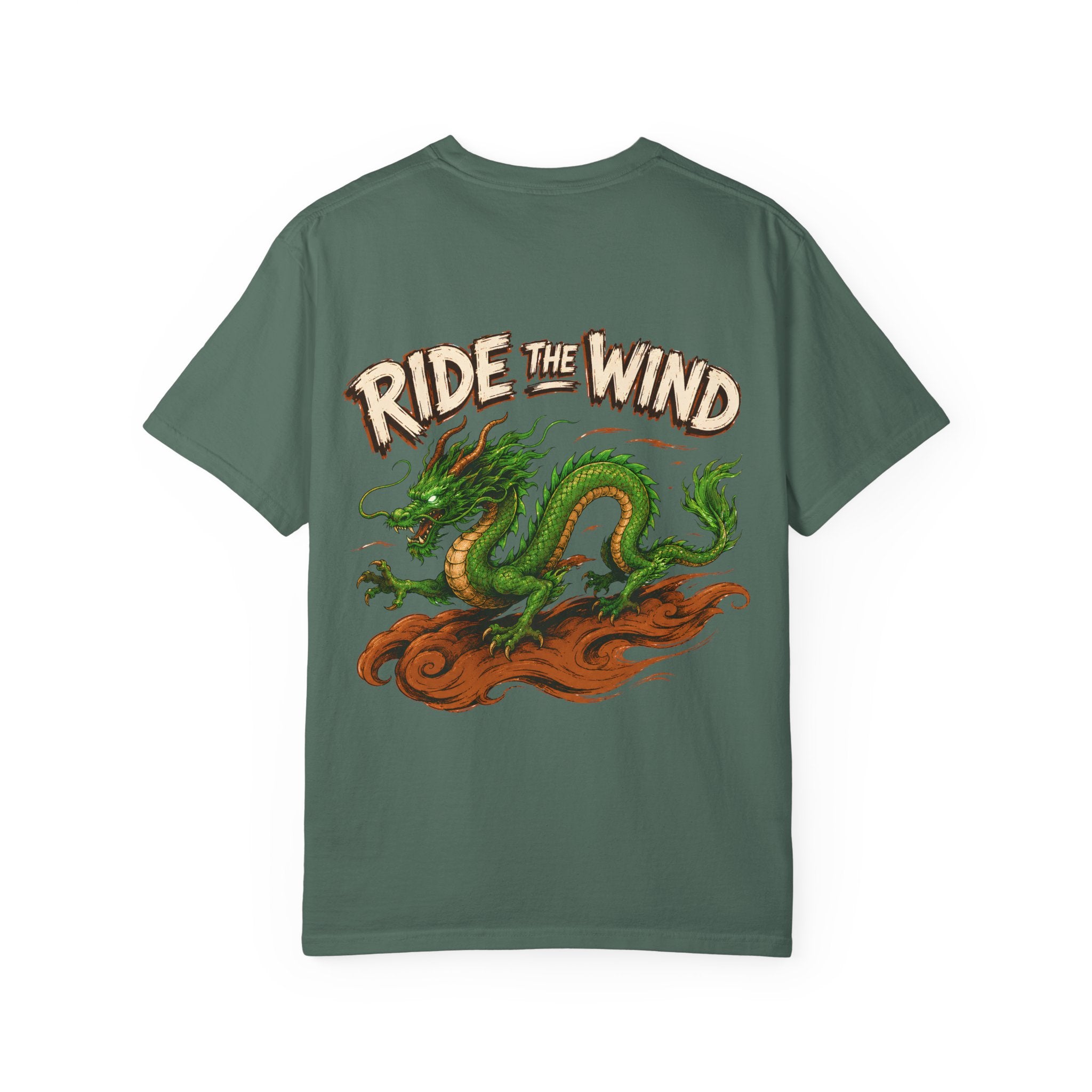 Ride the Wind Dragon graphic t-shirt - product photo 6