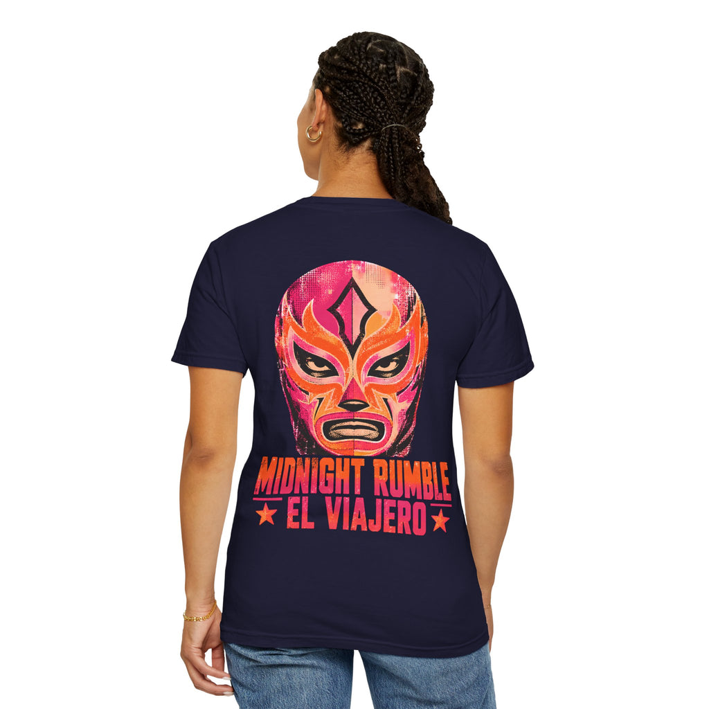 Midnight Rumble Lucha Libre wrestling graphic t-shirt - product photo 40