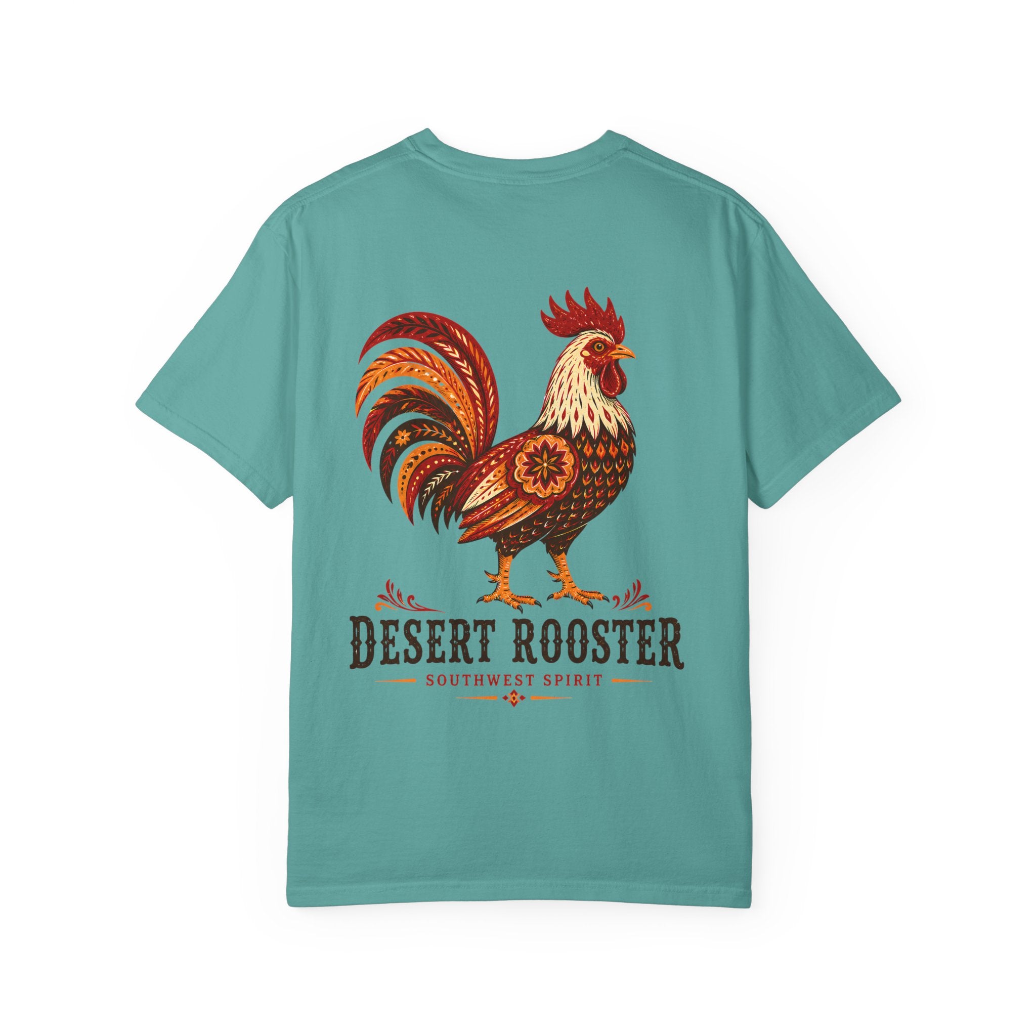 Desert Rooster southwestern graphic t-shirt - product photo 7