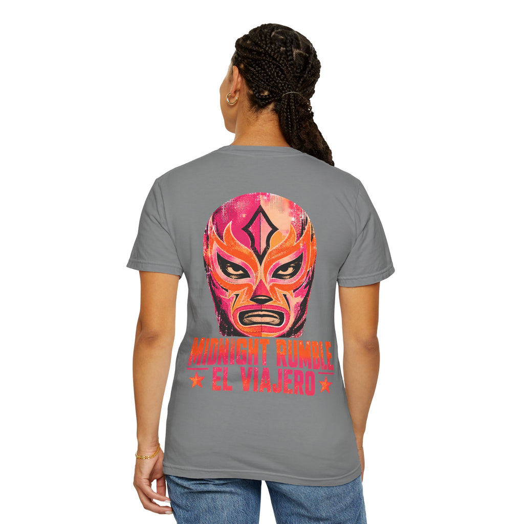 Midnight Rumble Lucha Libre wrestling graphic t-shirt - product photo 28
