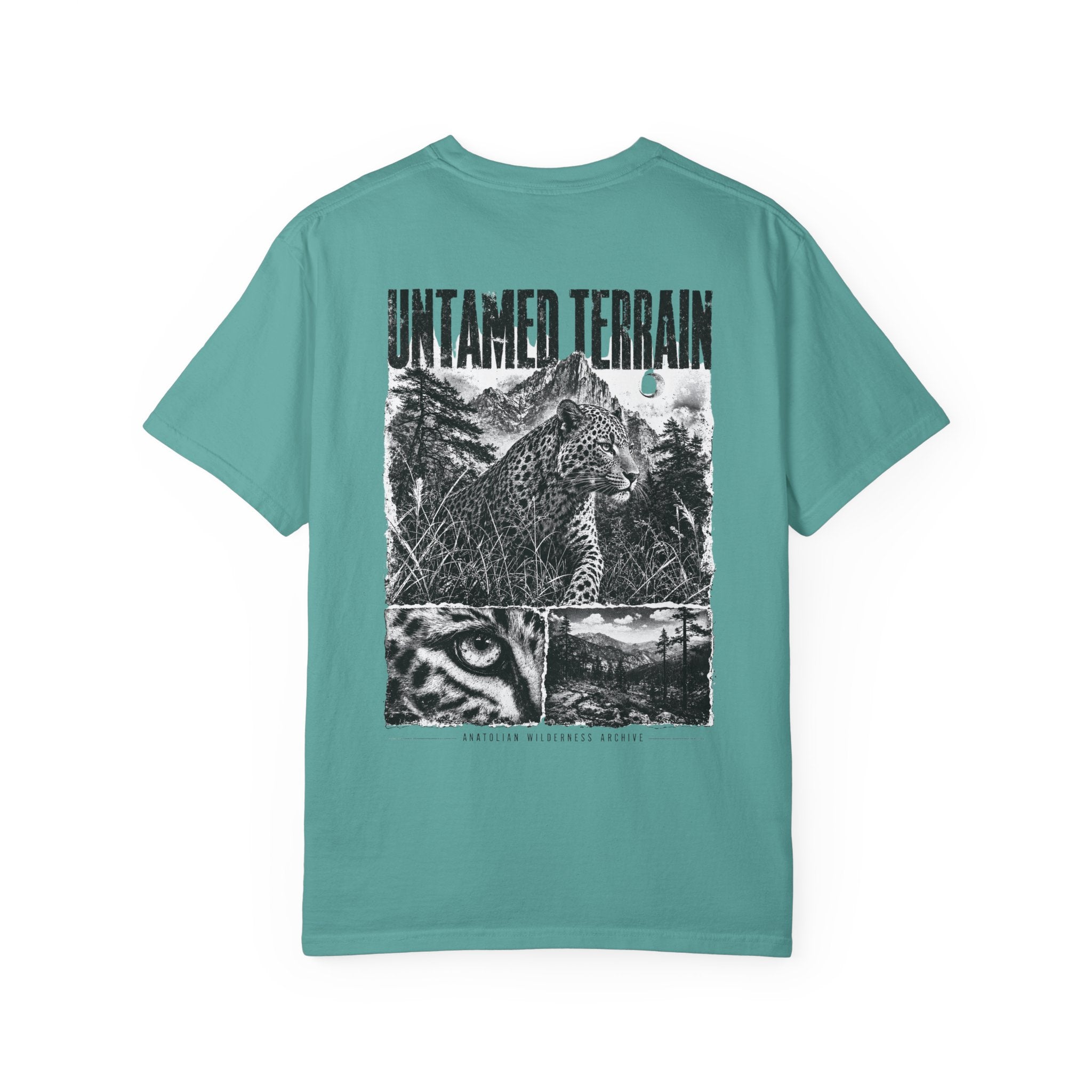 Untamed Terrain Leopard Graphic T-Shirt – Vintage Wildlife Streetwear Tee