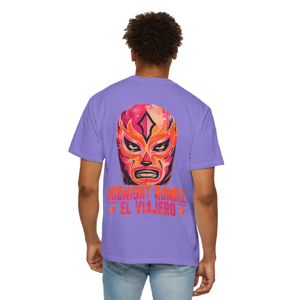Midnight Rumble Lucha Libre wrestling graphic t-shirt - product photo 43