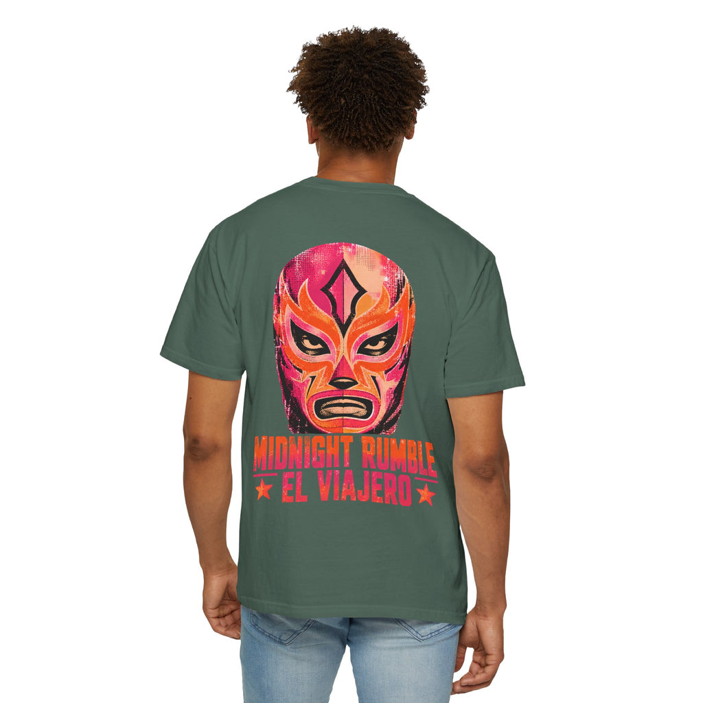 Midnight Rumble Lucha Libre wrestling graphic t-shirt - product photo 31