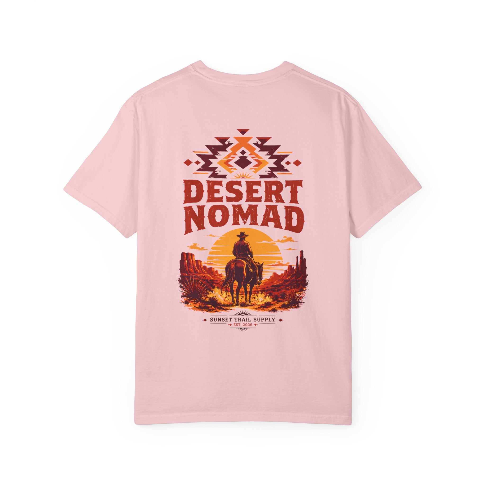 Desert Nomad western horse rider graphic t-shirt - product photo 10