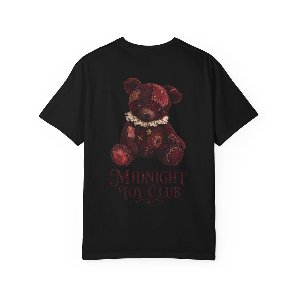 Midnight Toy Club Teddy Bear T-Shirt – Vintage Gothic Back Print Tee