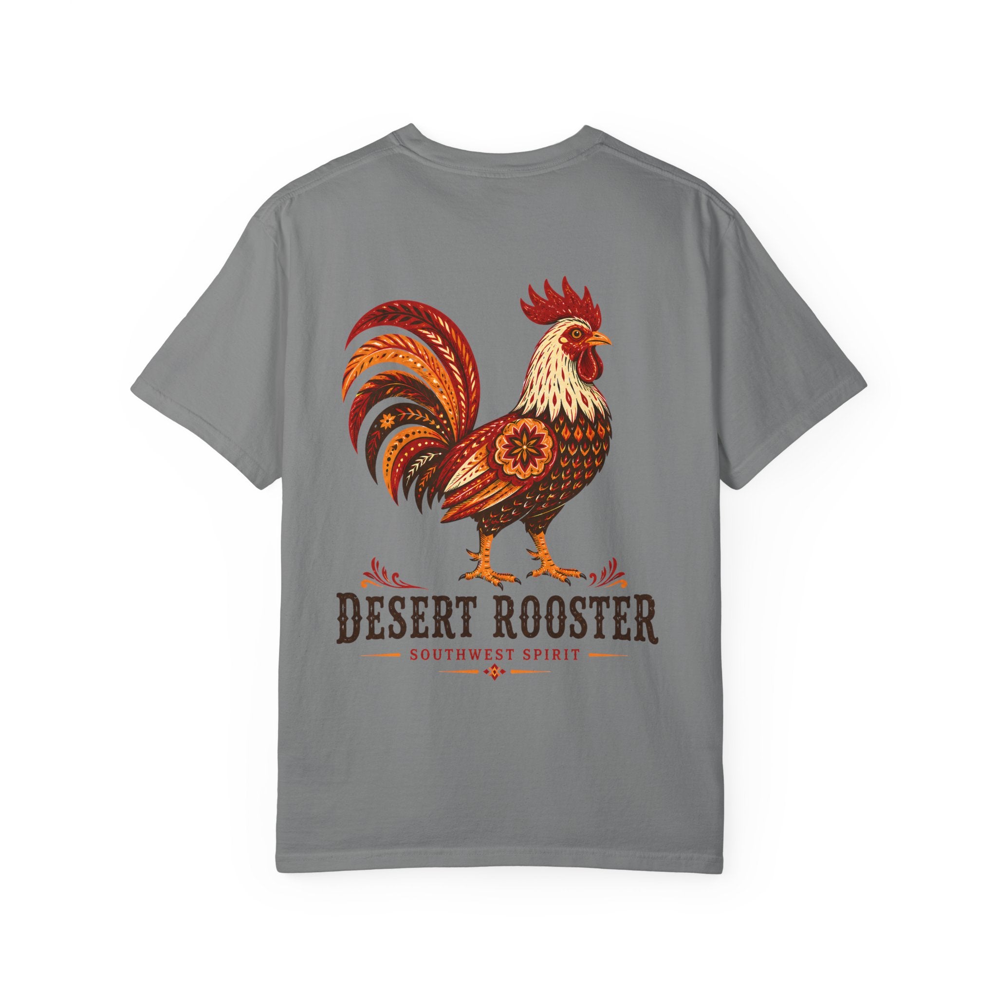Desert Rooster southwestern graphic t-shirt - product photo 4