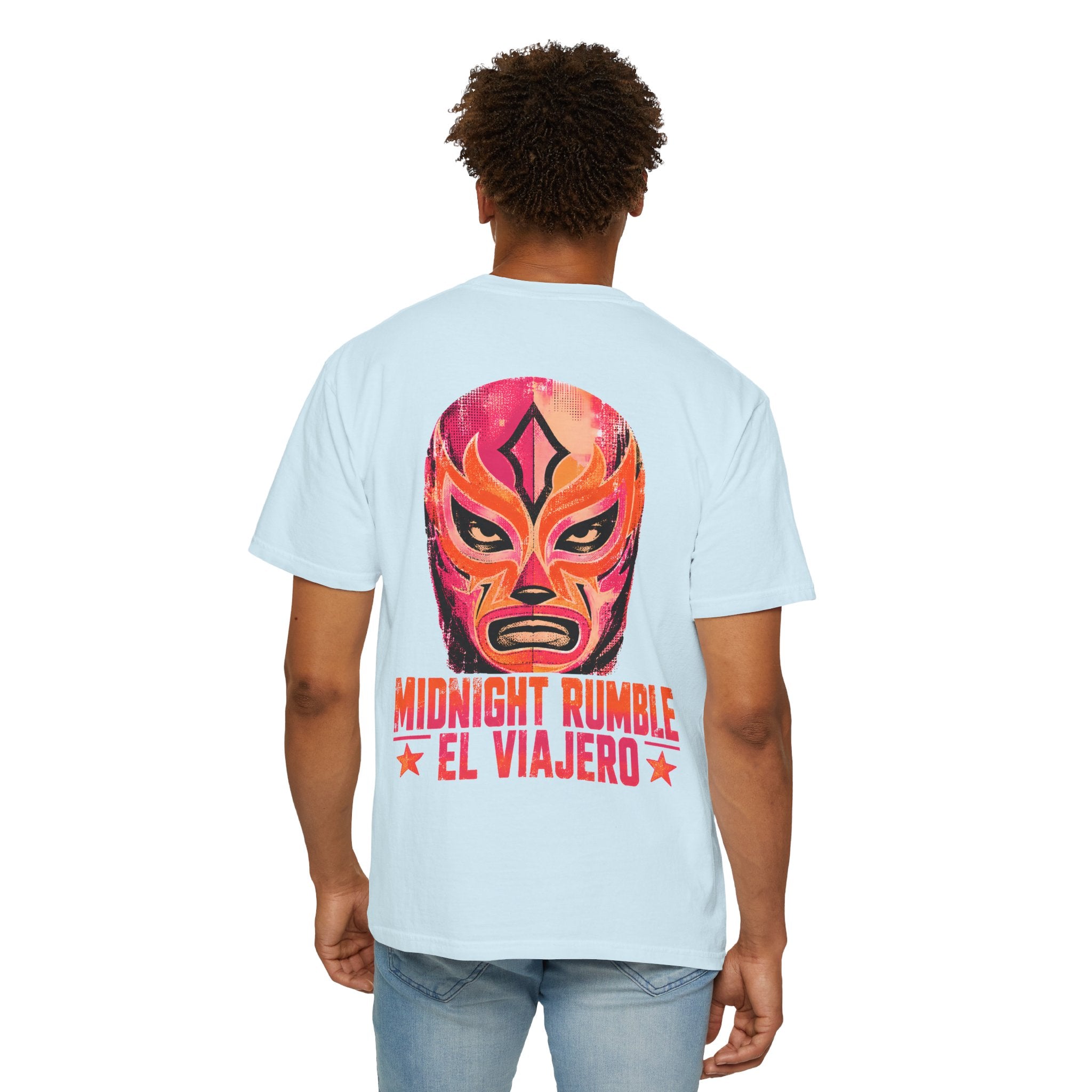 Midnight Rumble Lucha Libre wrestling graphic t-shirt - product photo 35