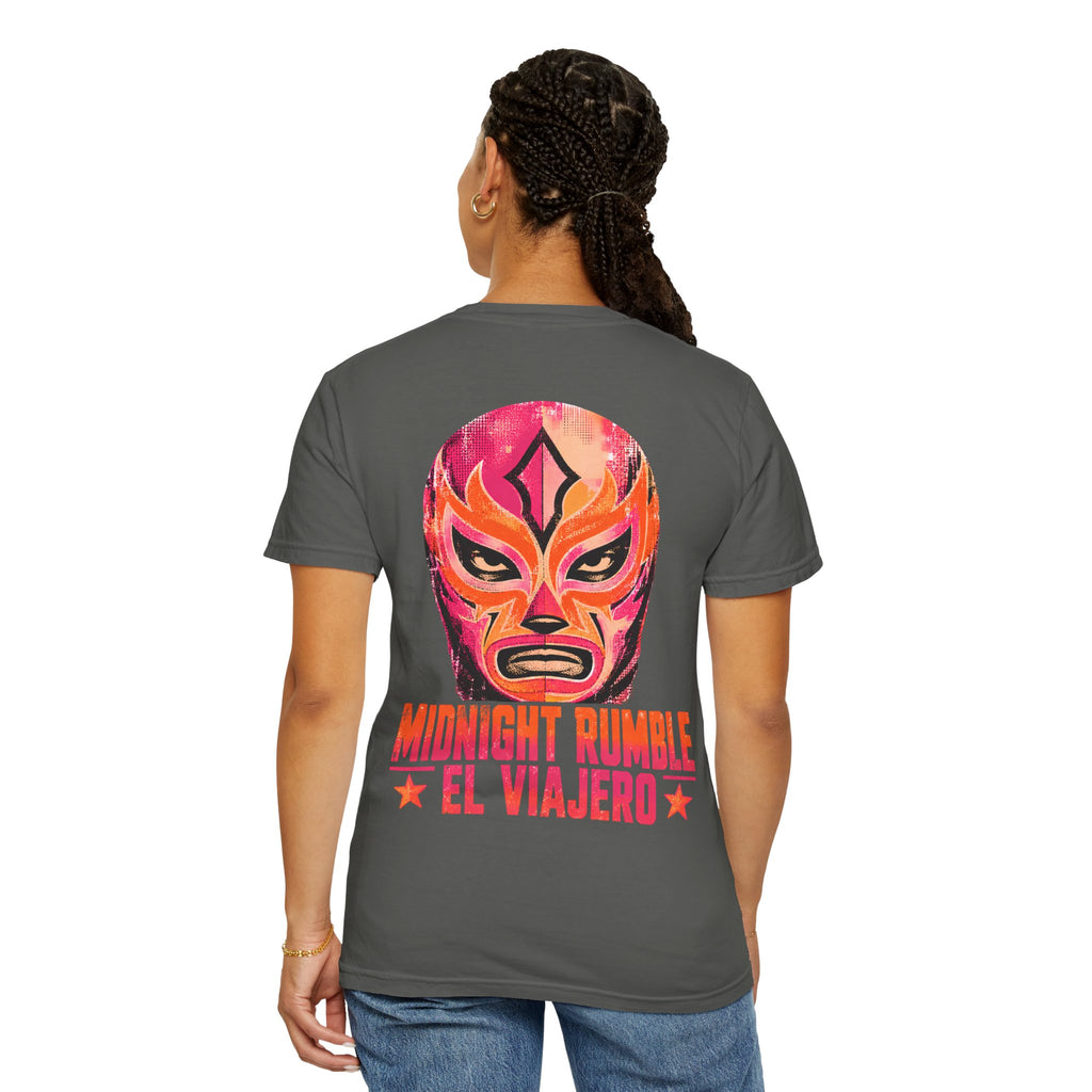Midnight Rumble Lucha Libre wrestling graphic t-shirt - product photo 26