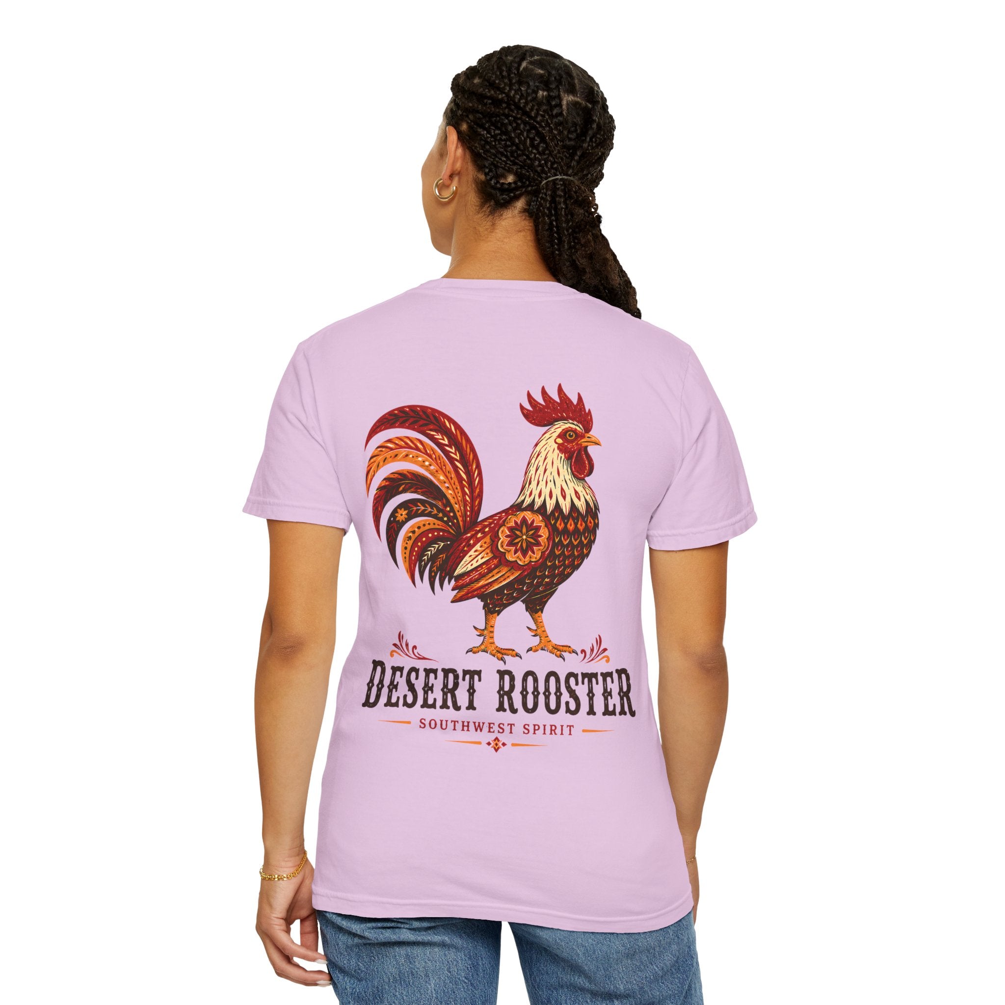 Desert Rooster southwestern graphic t-shirt - product photo 31