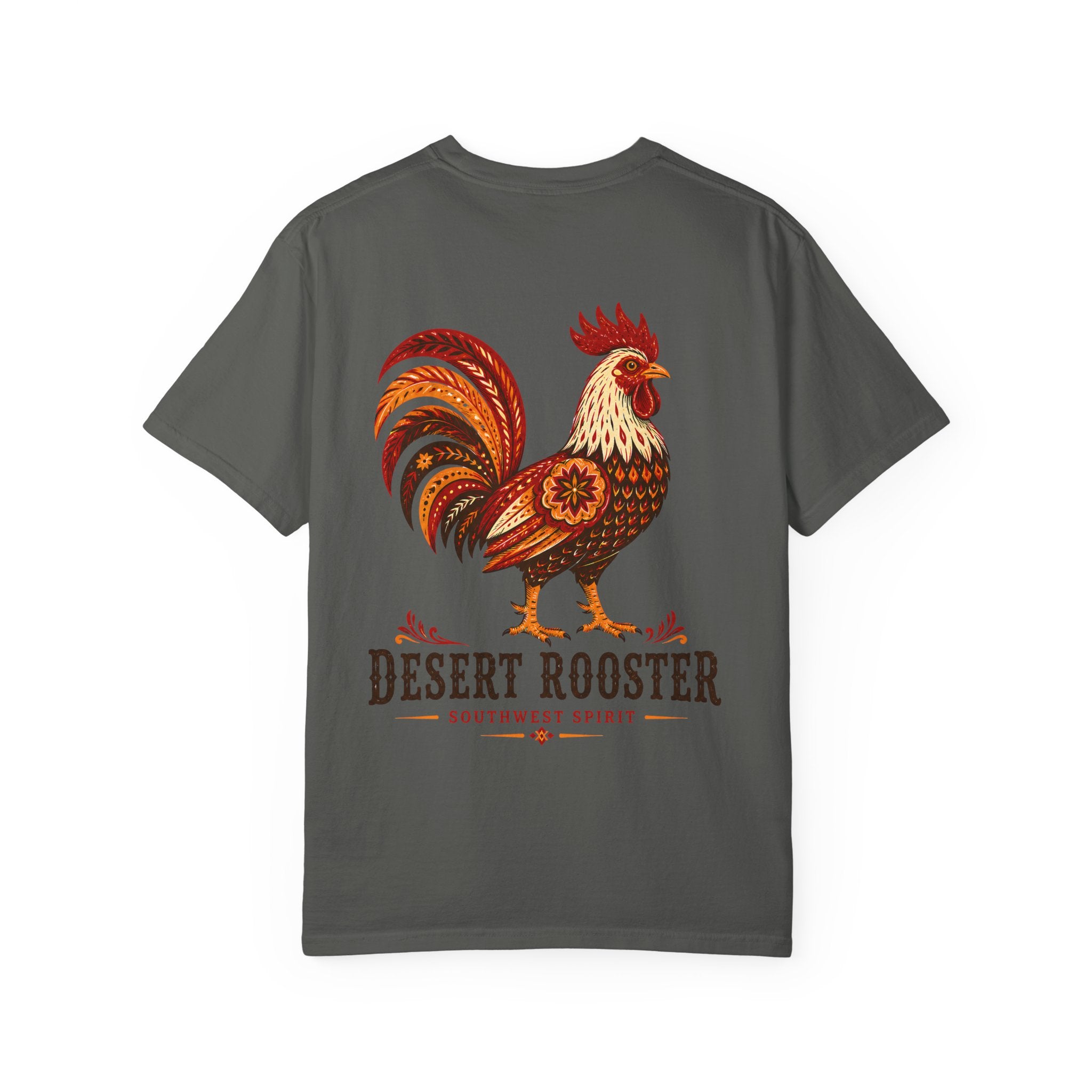 Desert Rooster southwestern graphic t-shirt - product photo 3
