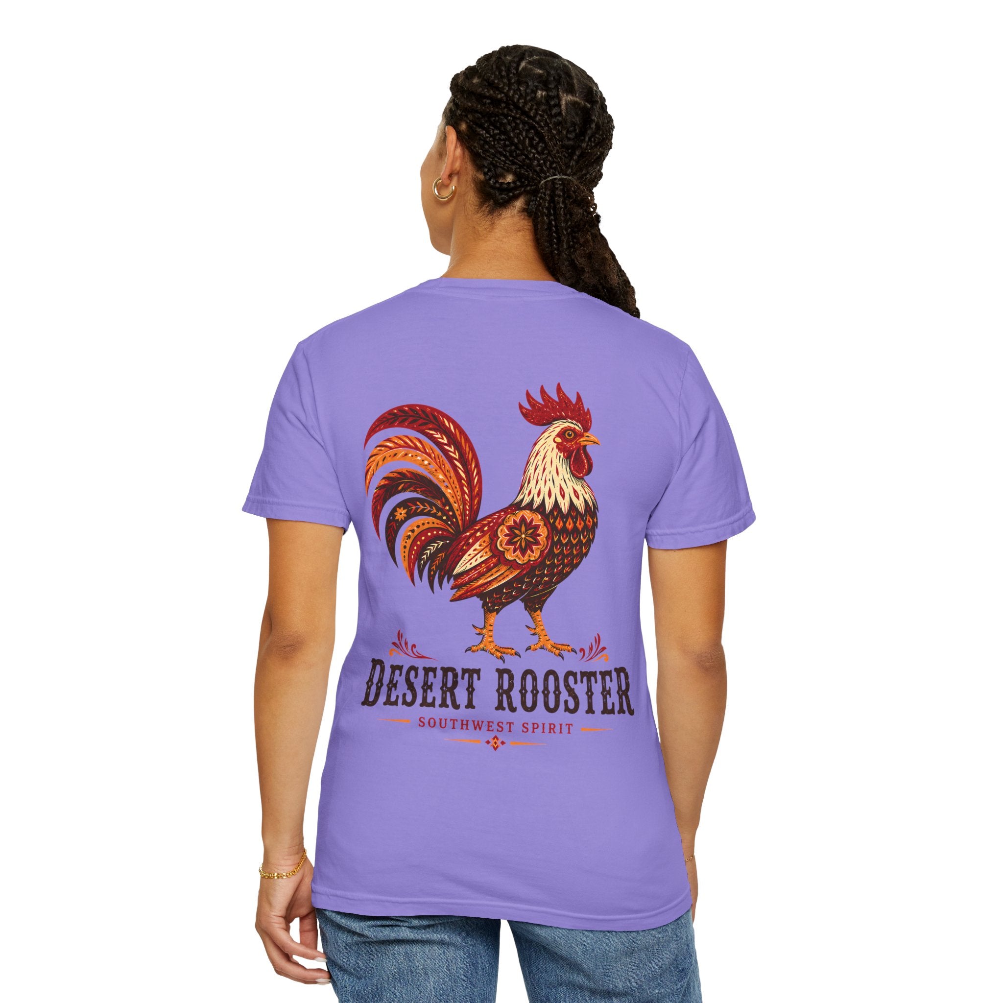 Desert Rooster southwestern graphic t-shirt - product photo 30