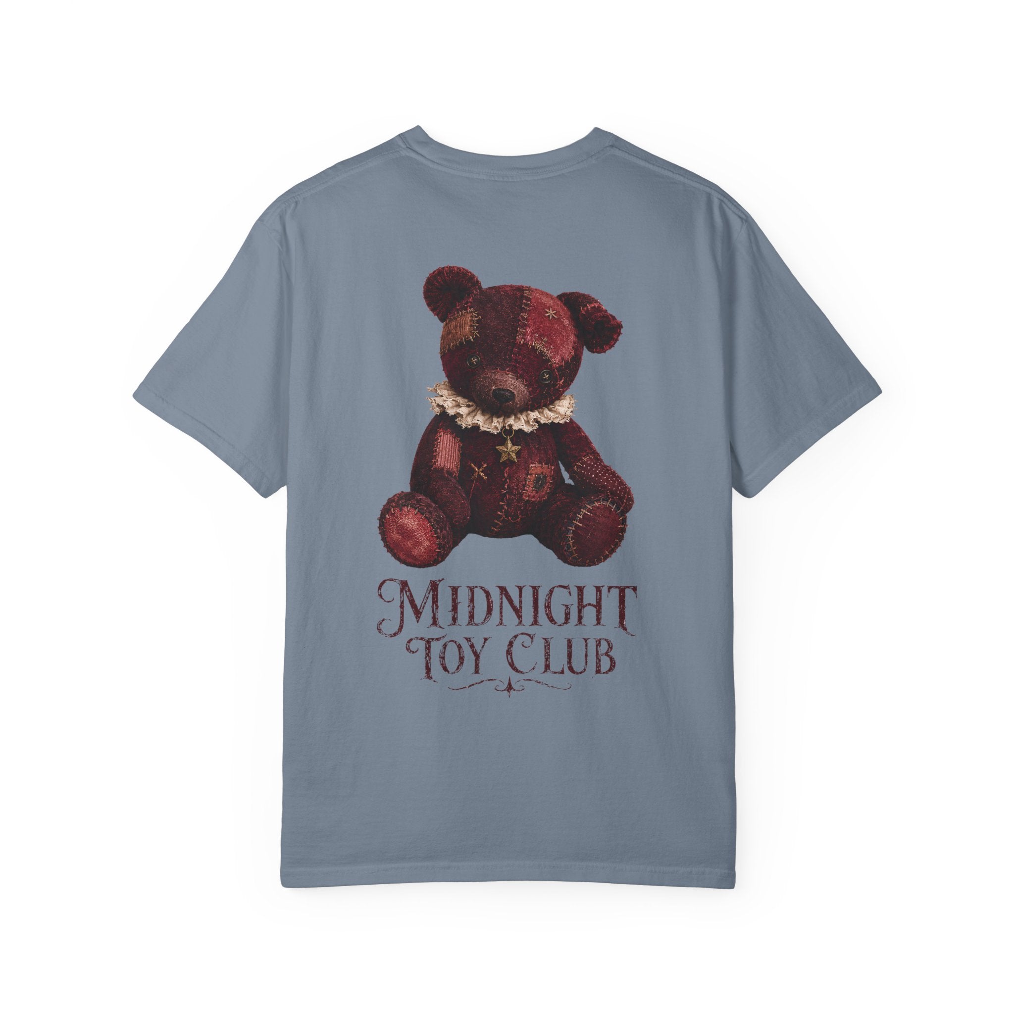 Midnight Toy Club Teddy Bear T-Shirt – Vintage Gothic Back Print Tee