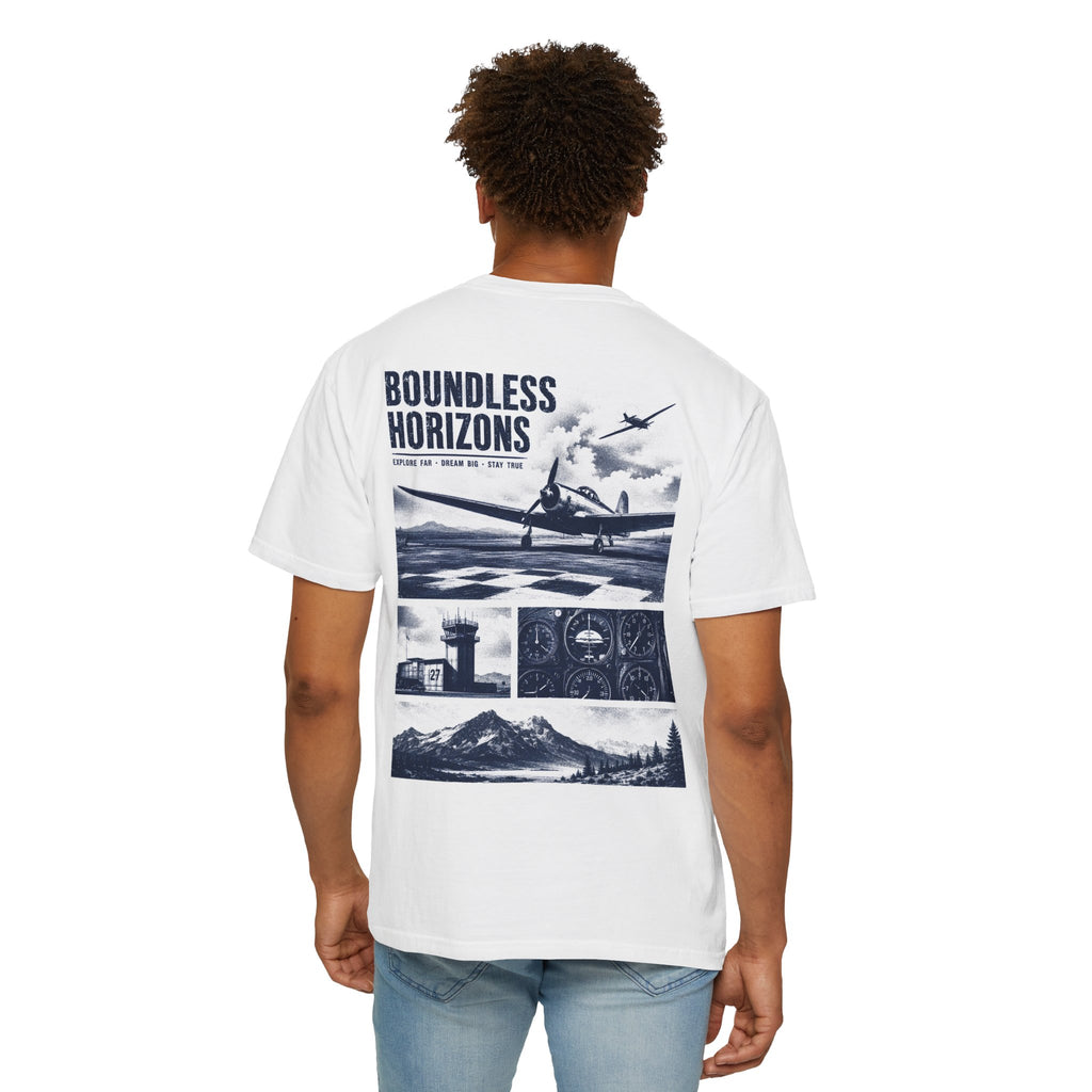 Vintage Aviation pilot graphic t-shirt - product photo 9