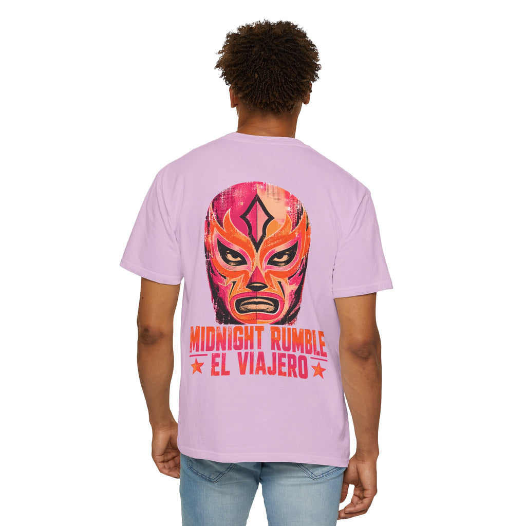 Midnight Rumble Lucha Libre wrestling graphic t-shirt - product photo 45