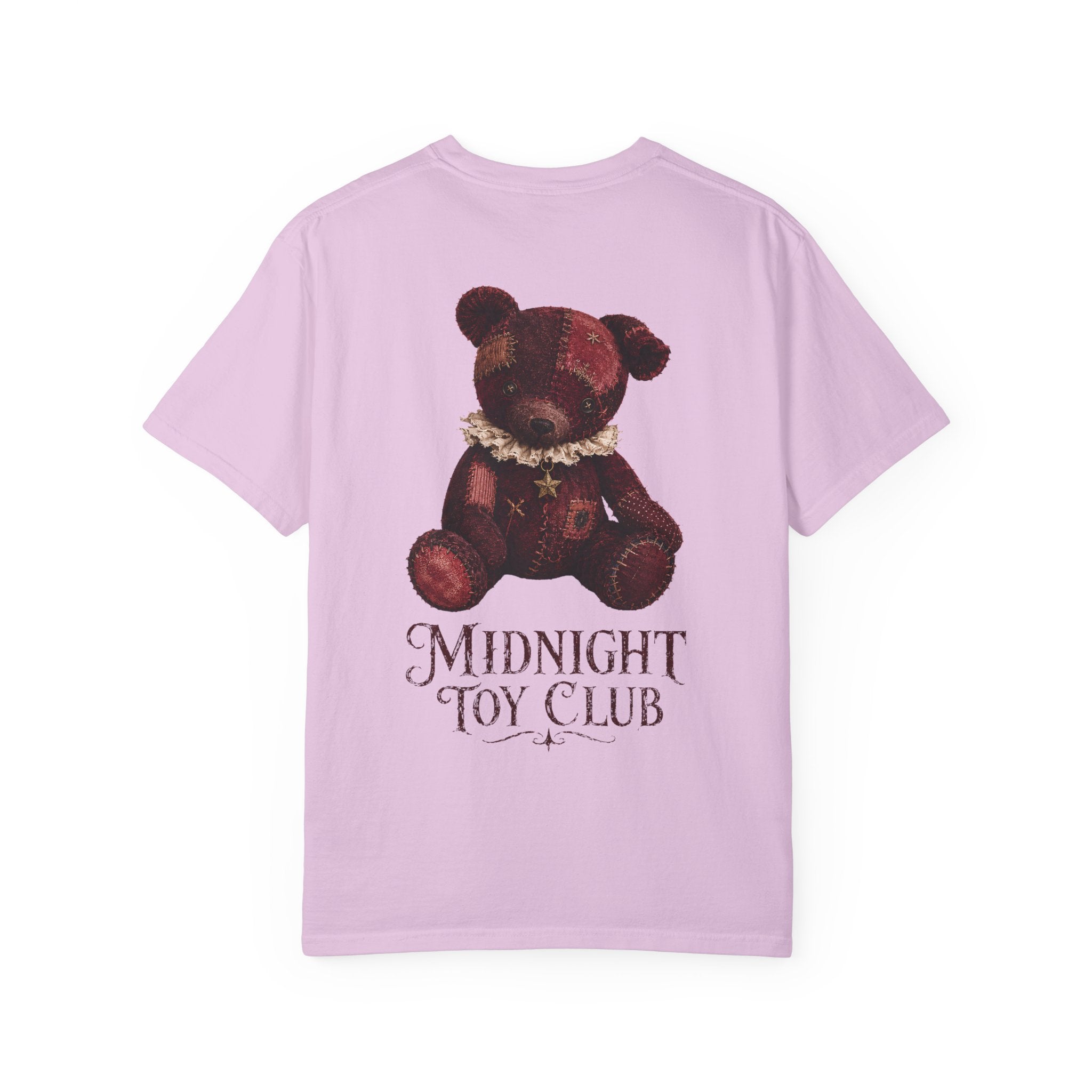 Midnight Toy Club Teddy Bear T-Shirt – Vintage Gothic Back Print Tee