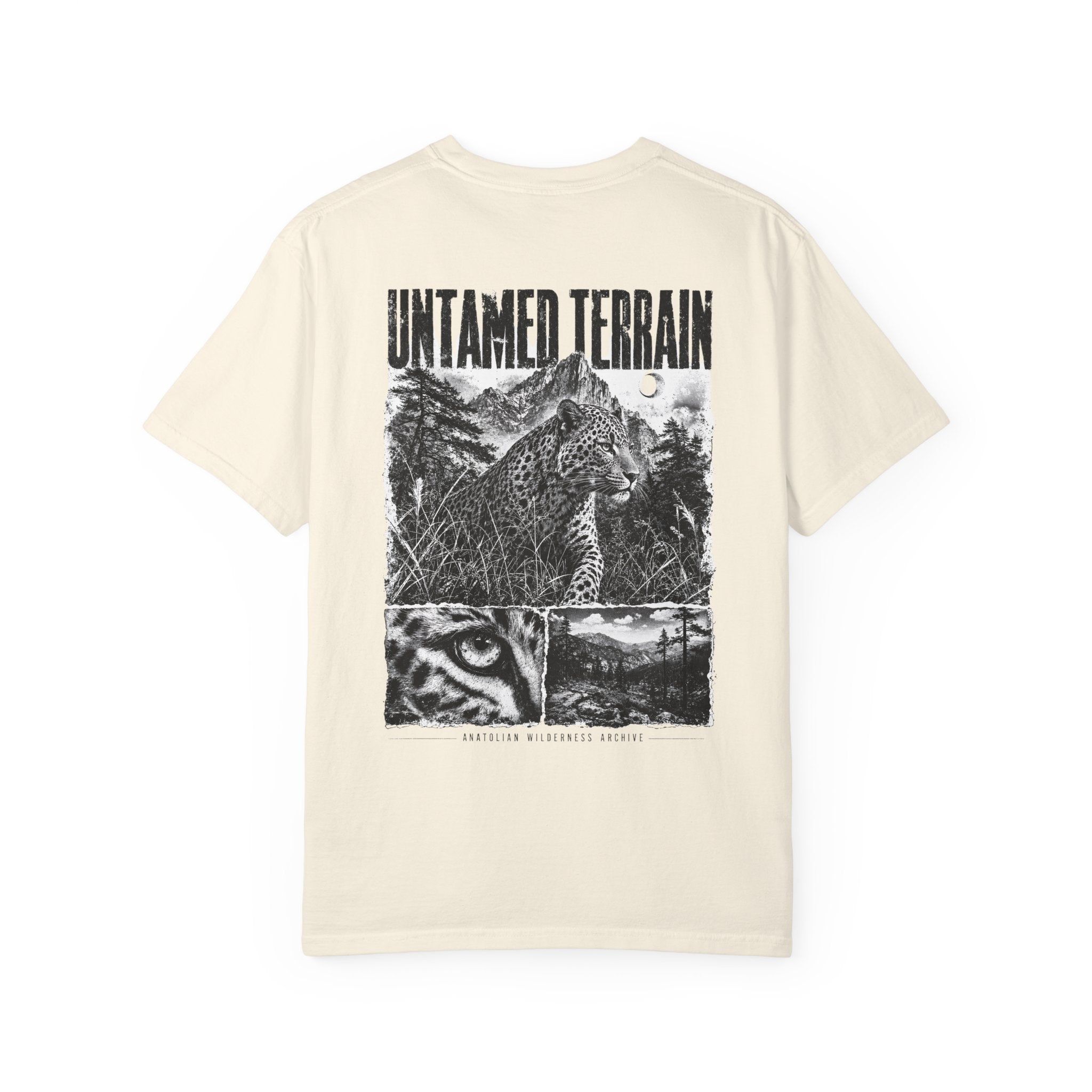 Untamed Terrain leopard graphic t-shirt - color option