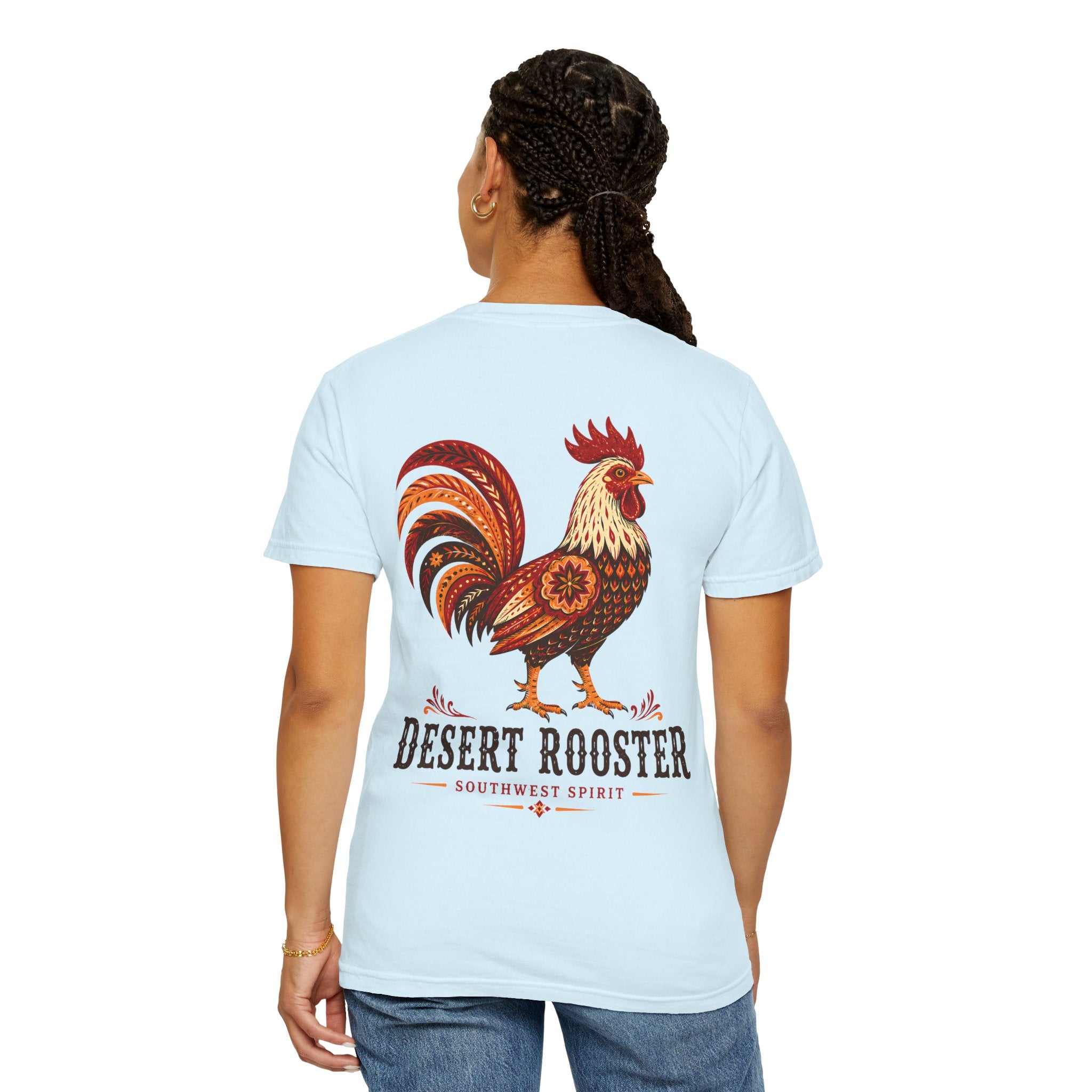 Desert Rooster southwestern graphic t-shirt - product photo 27