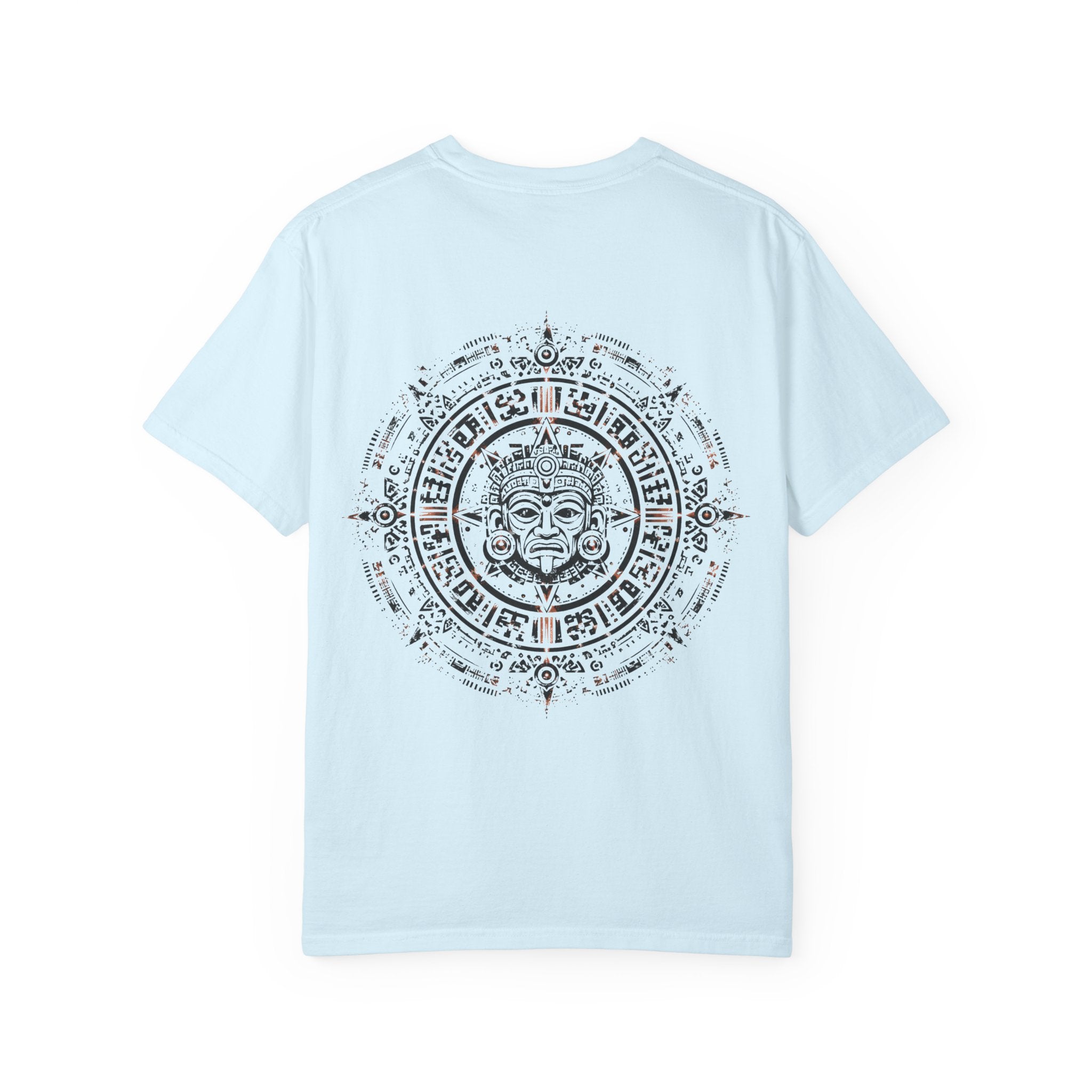 Ancient Sun Aztec calendar graphic t-shirt - product photo 5