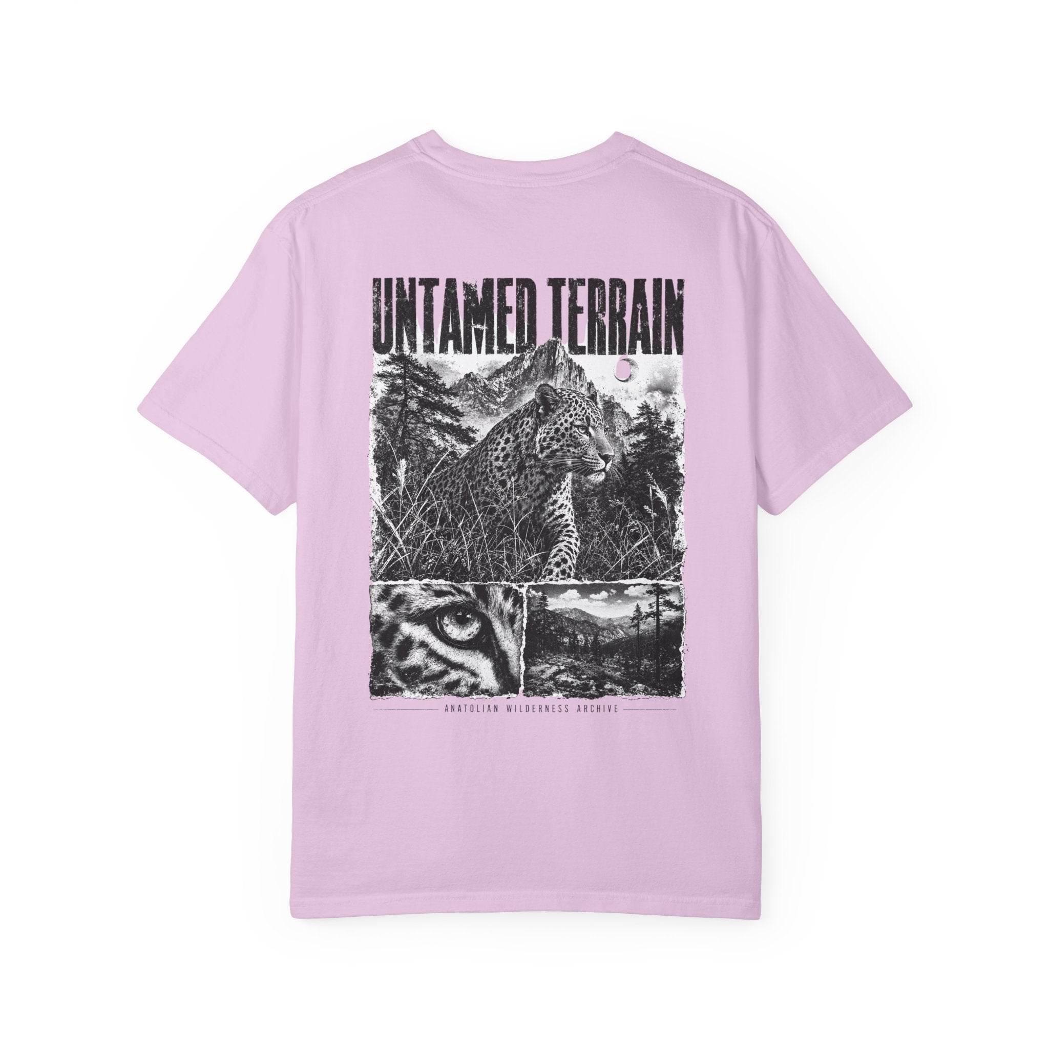 Untamed Terrain Leopard Graphic T-Shirt – Vintage Wildlife Streetwear Tee