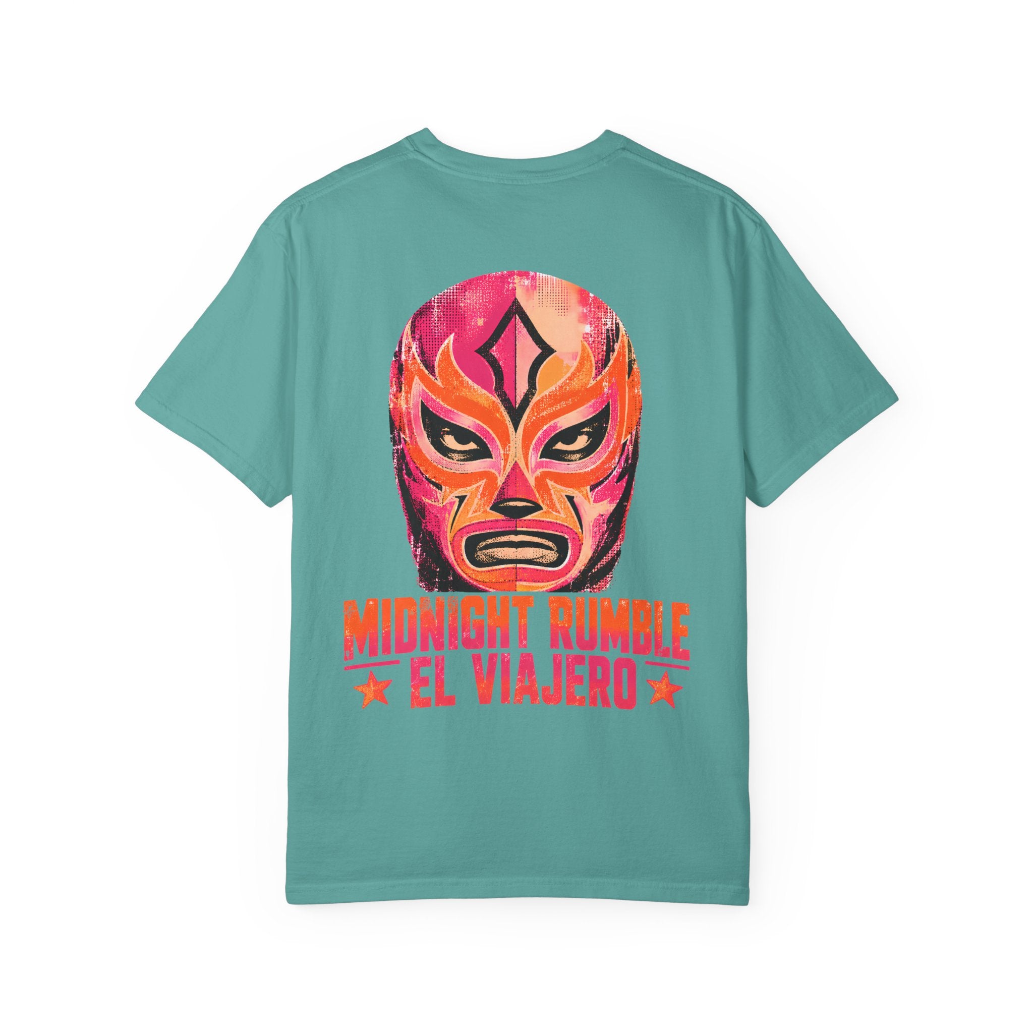 Midnight Rumble Lucha Libre wrestling graphic t-shirt - product photo 7