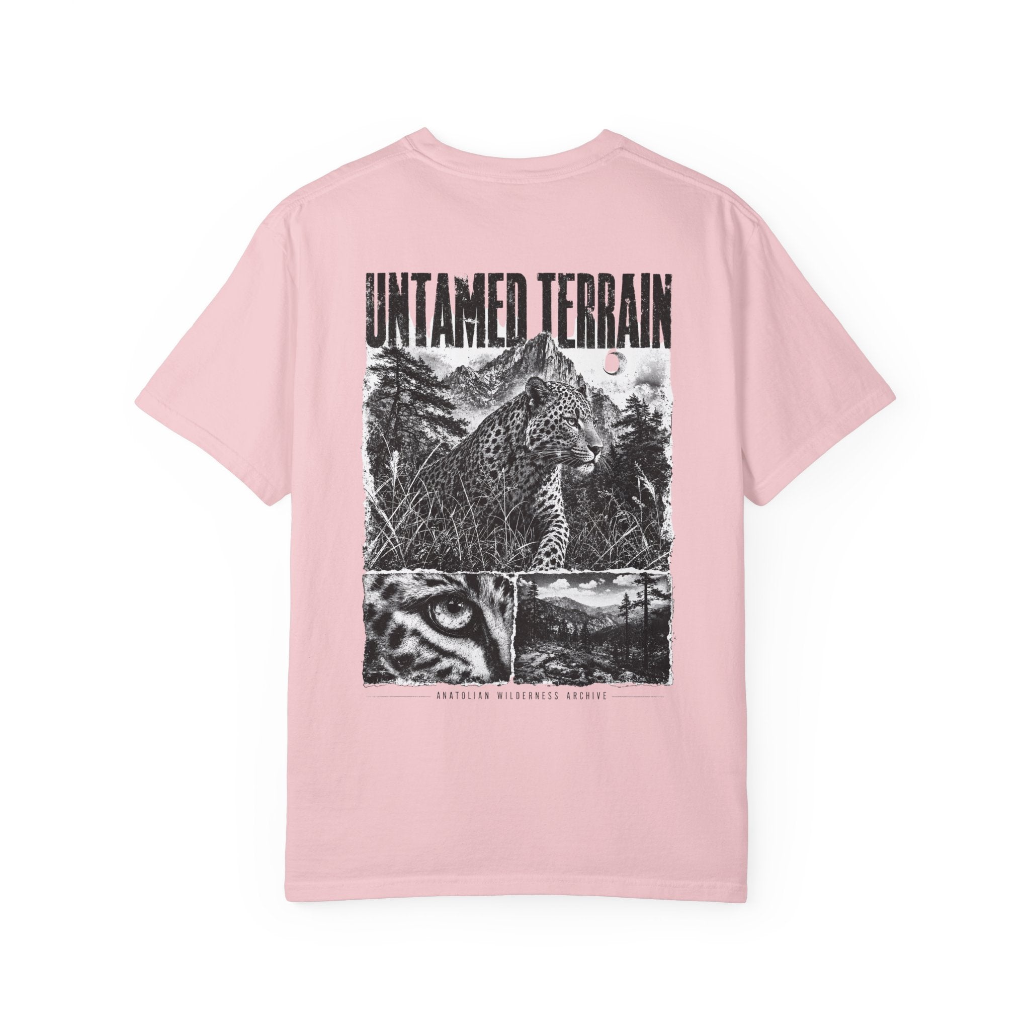 Untamed Terrain Leopard Graphic T-Shirt – Vintage Wildlife Streetwear Tee