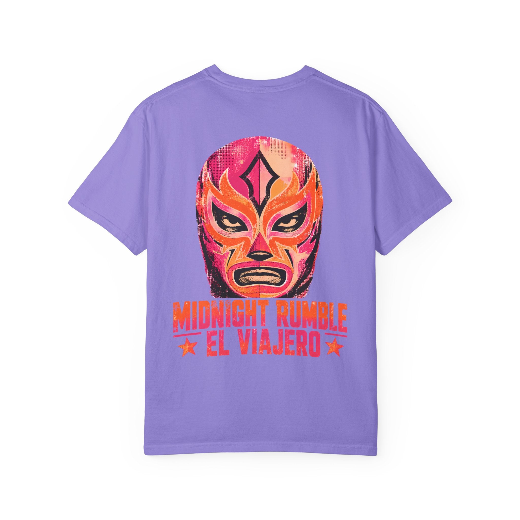 Midnight Rumble Lucha Libre wrestling graphic t-shirt - product photo 12