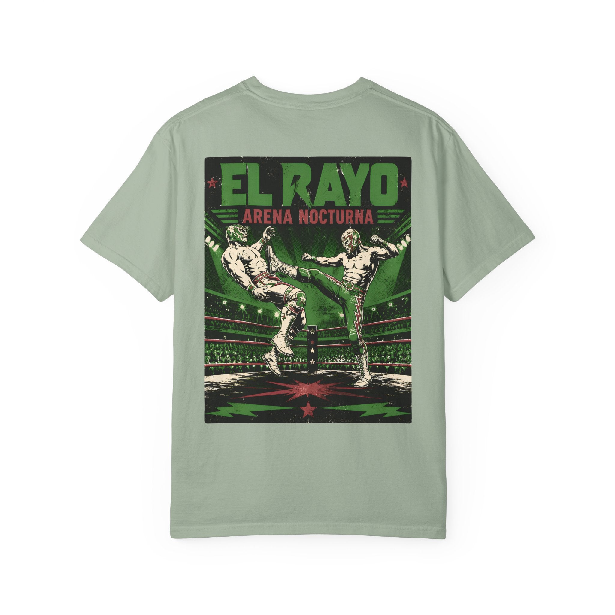 El Rayo Lucha Libre wrestling graphic t-shirt - product photo 2