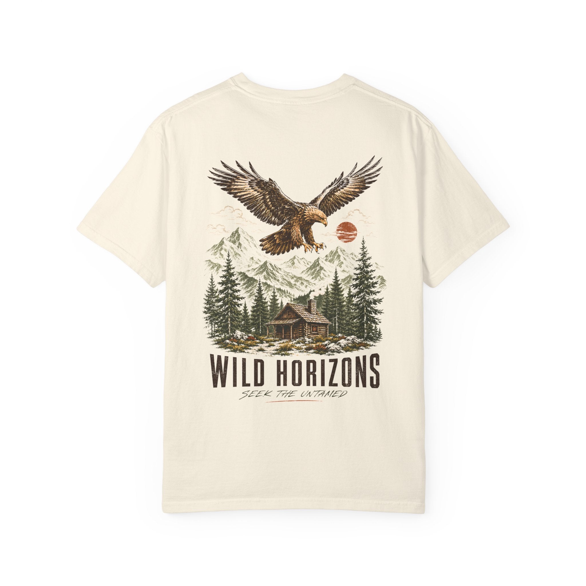 Wild Horizons eagle graphic t-shirt - color option