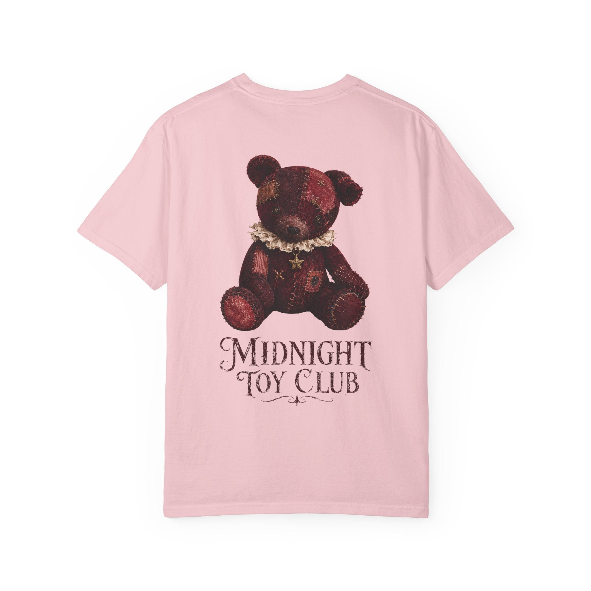 Midnight Toy Club Teddy Bear T-Shirt – Vintage Gothic Back Print Tee