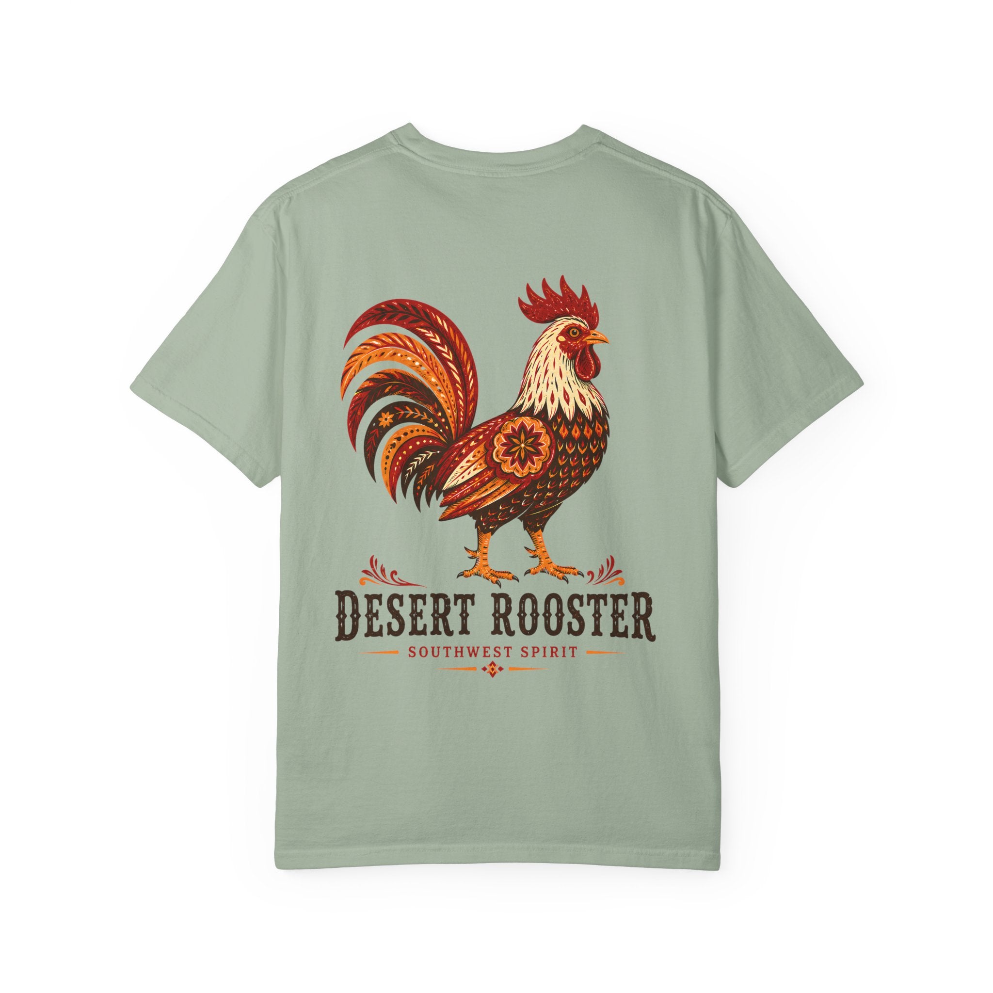 Desert Rooster southwestern graphic t-shirt - product photo 5