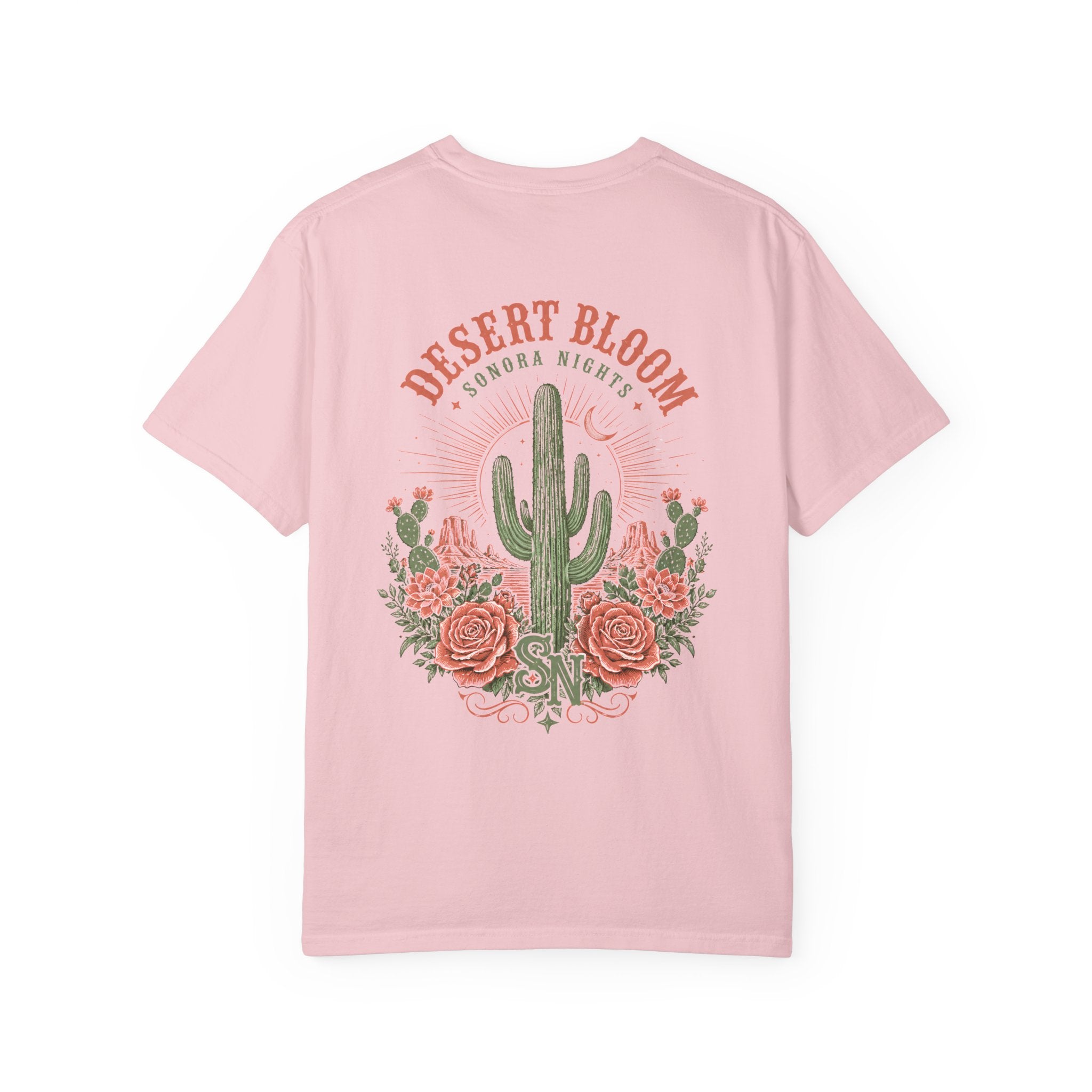 Desert Bloom Sonora Nights cactus graphic t-shirt - product photo 10