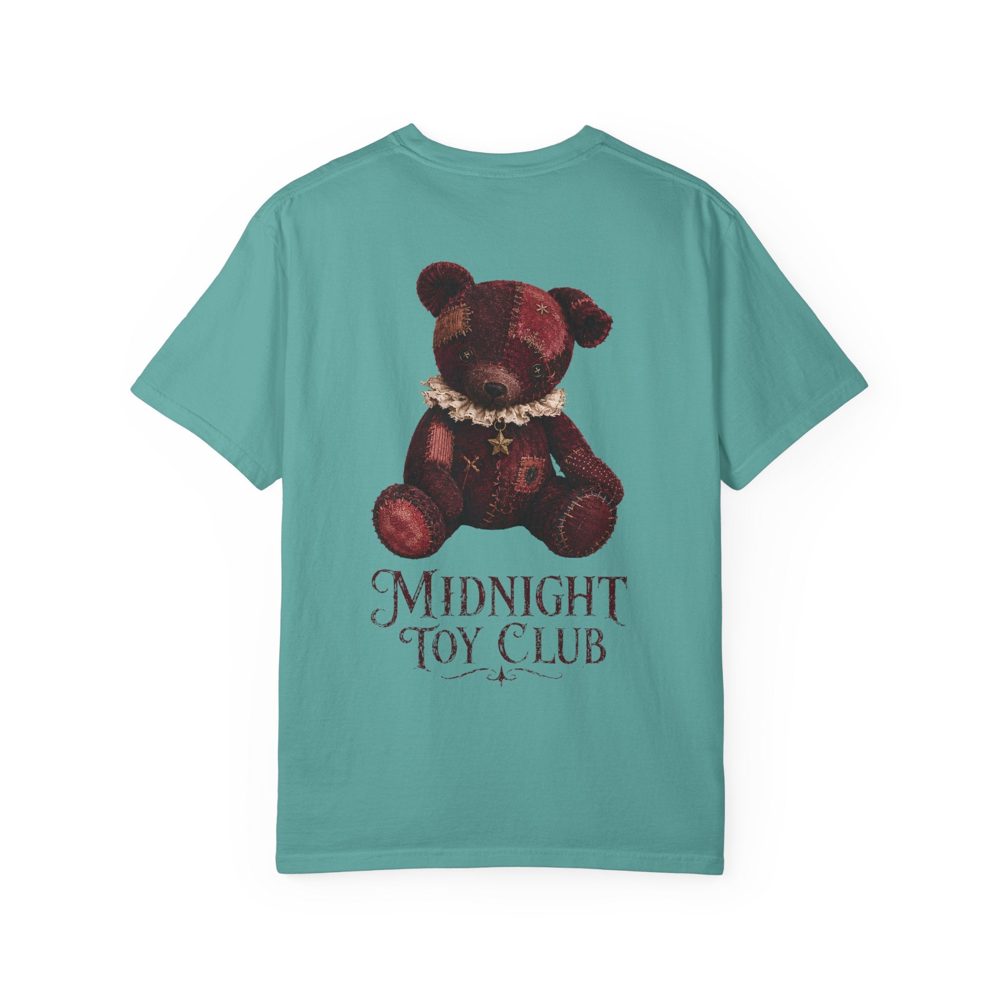 Midnight Toy Club Teddy Bear T-Shirt – Vintage Gothic Back Print Tee