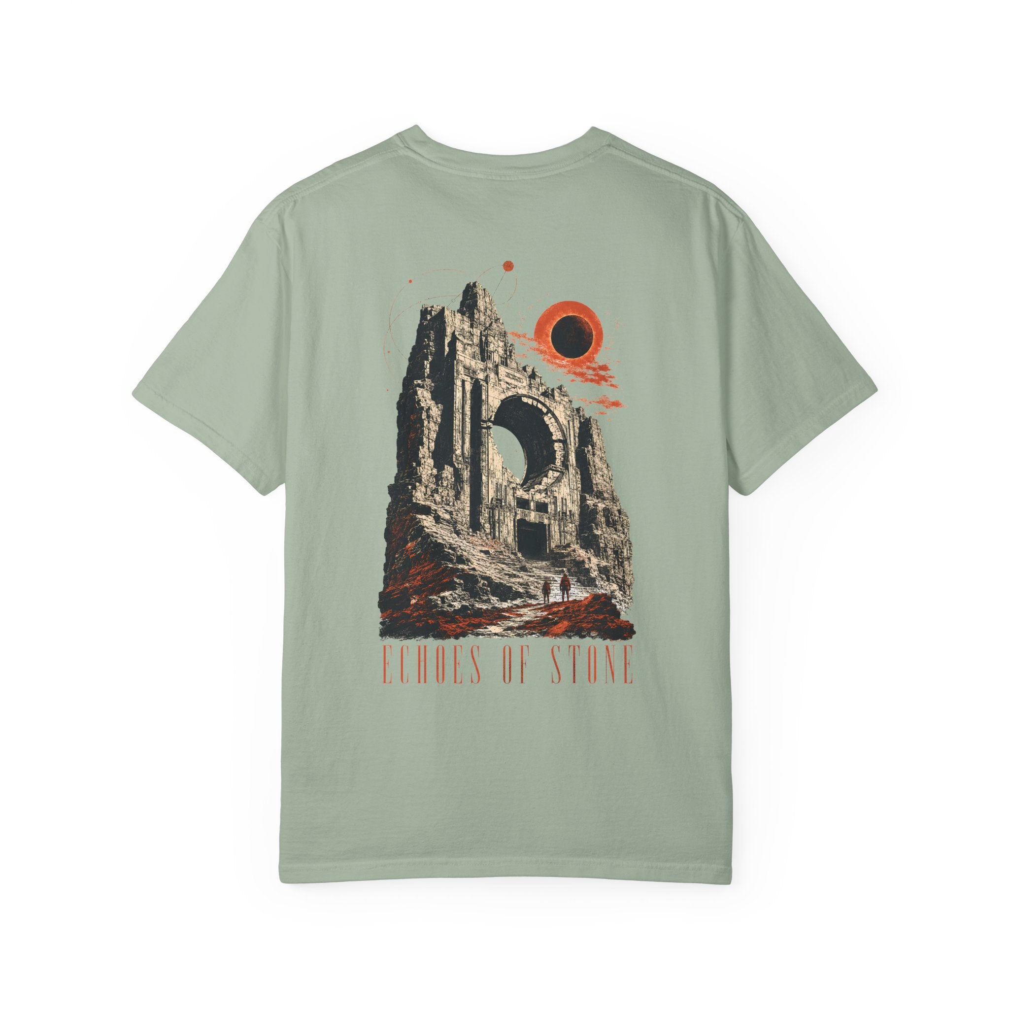 Vintage Ruins Echoes of Stone graphic t-shirt - color option