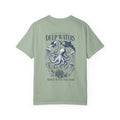 Deep Waters octopus ocean graphic t-shirt, additional product view 1