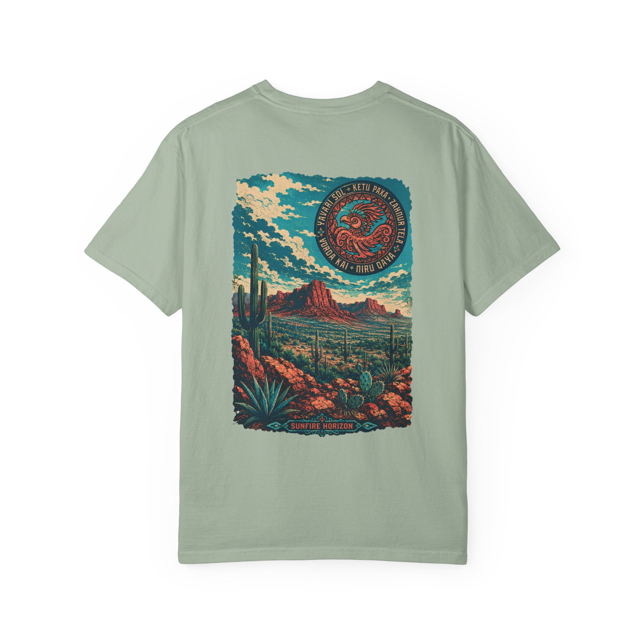 Sunfire Horizon desert serpent graphic t-shirt - product photo 3