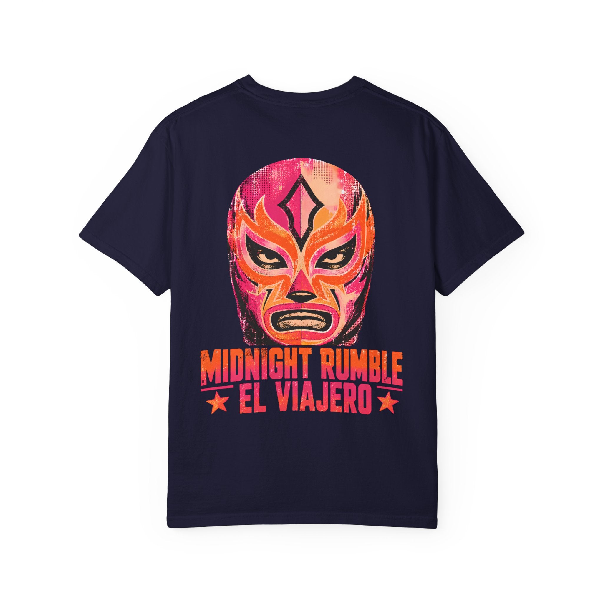 Midnight Rumble Lucha Libre wrestling graphic t-shirt - product photo 10