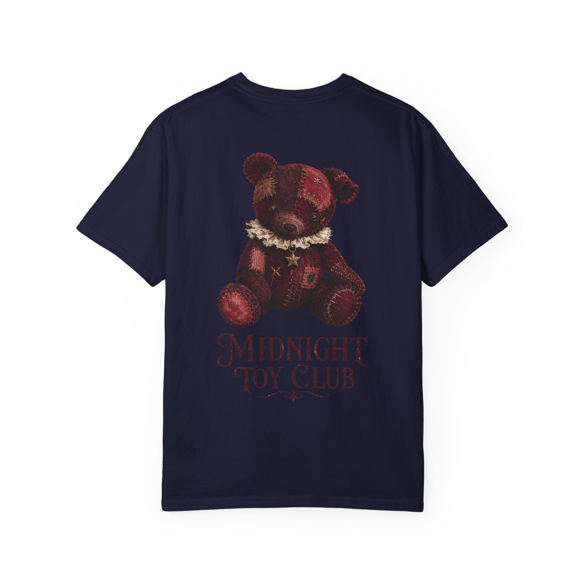 Midnight Toy Club Teddy Bear T-Shirt – Vintage Gothic Back Print Tee