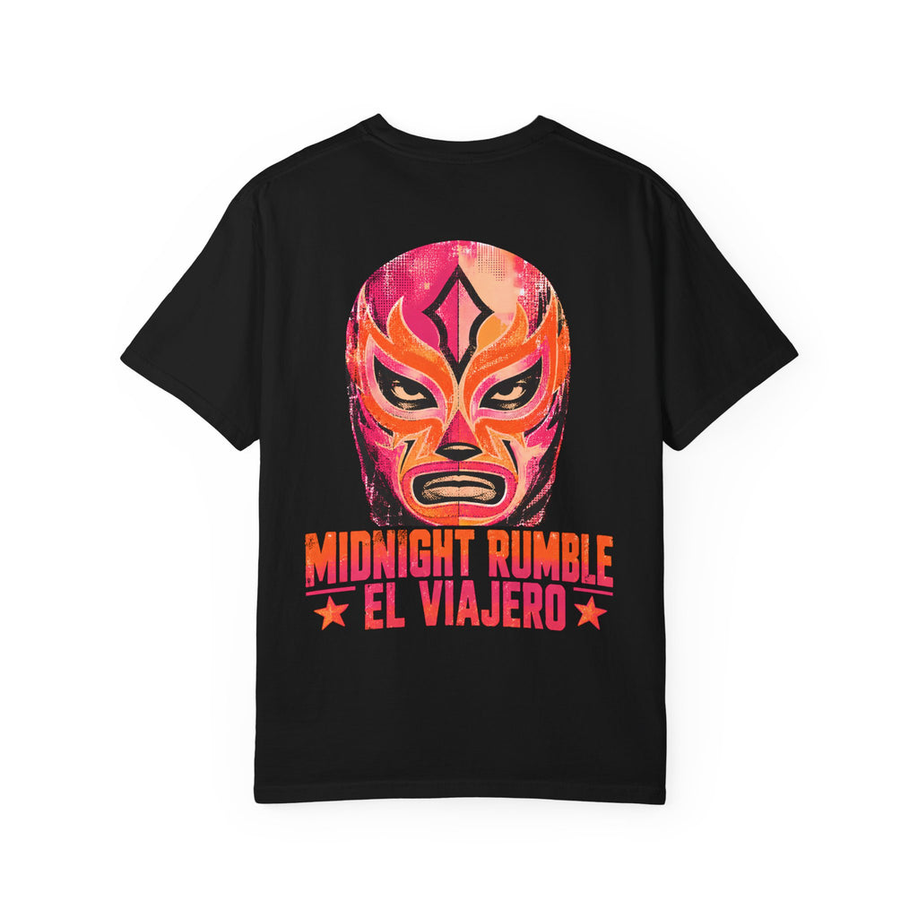 Midnight Rumble Lucha Libre wrestling graphic t-shirt - product photo 11