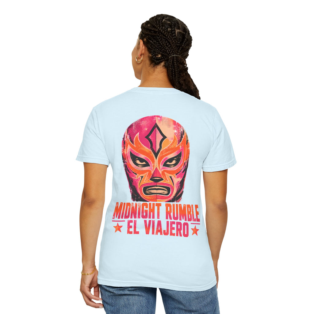 Midnight Rumble Lucha Libre wrestling graphic t-shirt - product photo 36