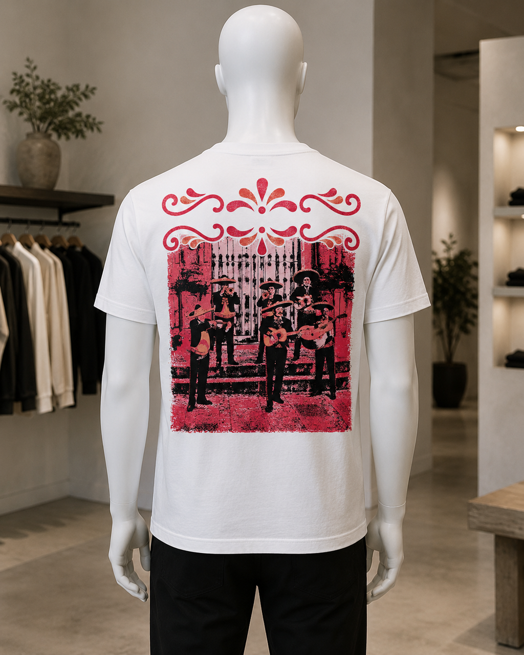 Mariachi Band vintage graphic t-shirt - product photo 2