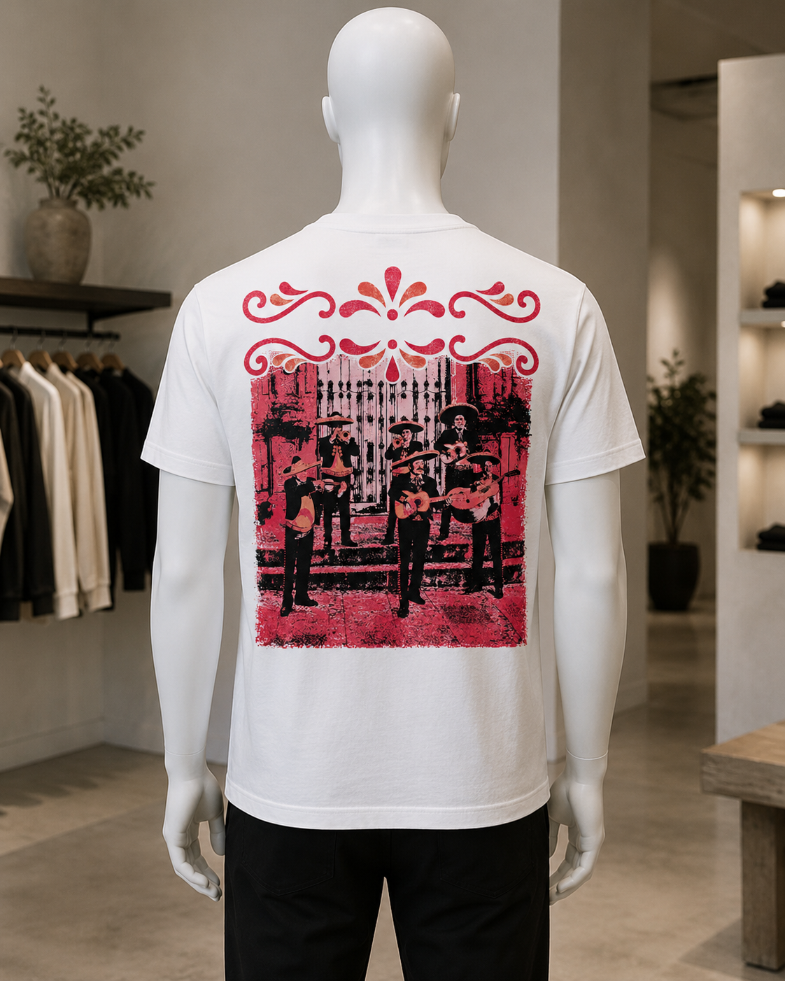 Mariachi Band vintage graphic t-shirt - product photo 2