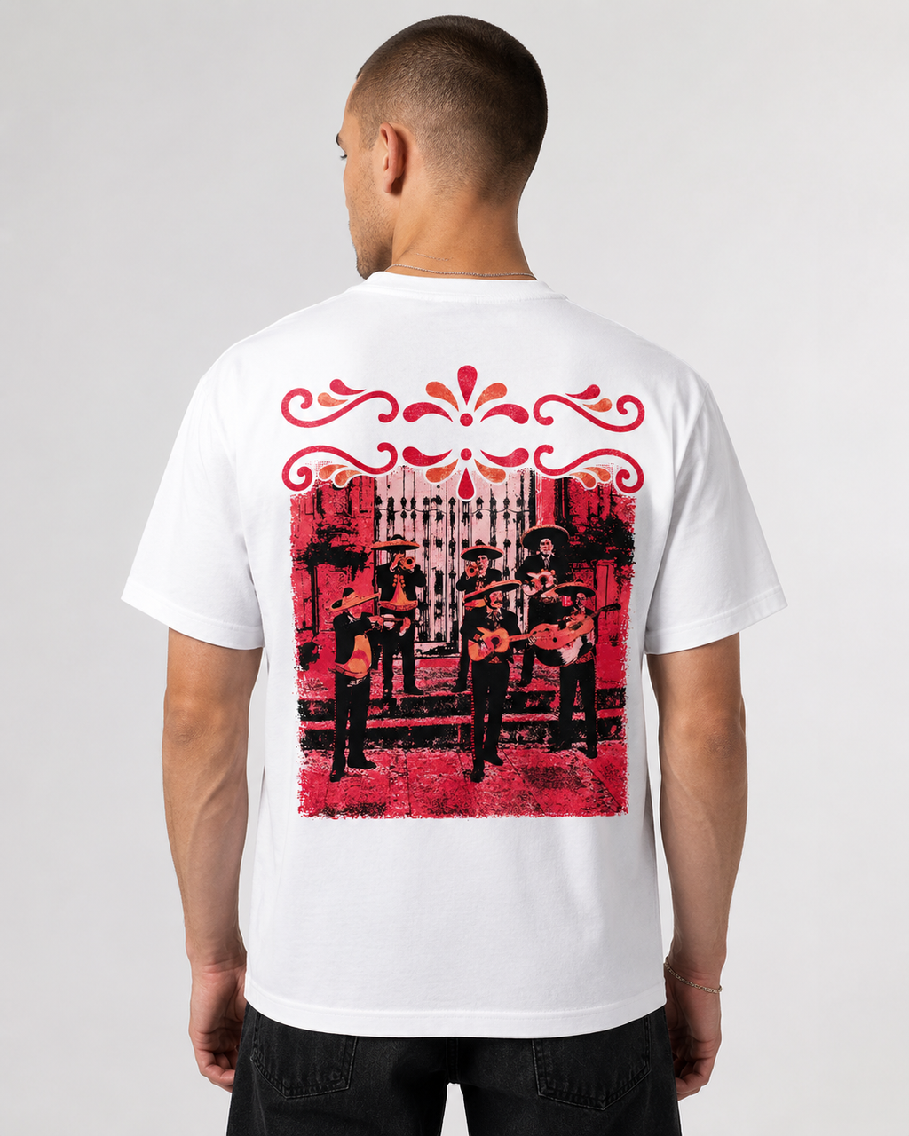Mariachi Band vintage graphic t-shirt - product photo 4