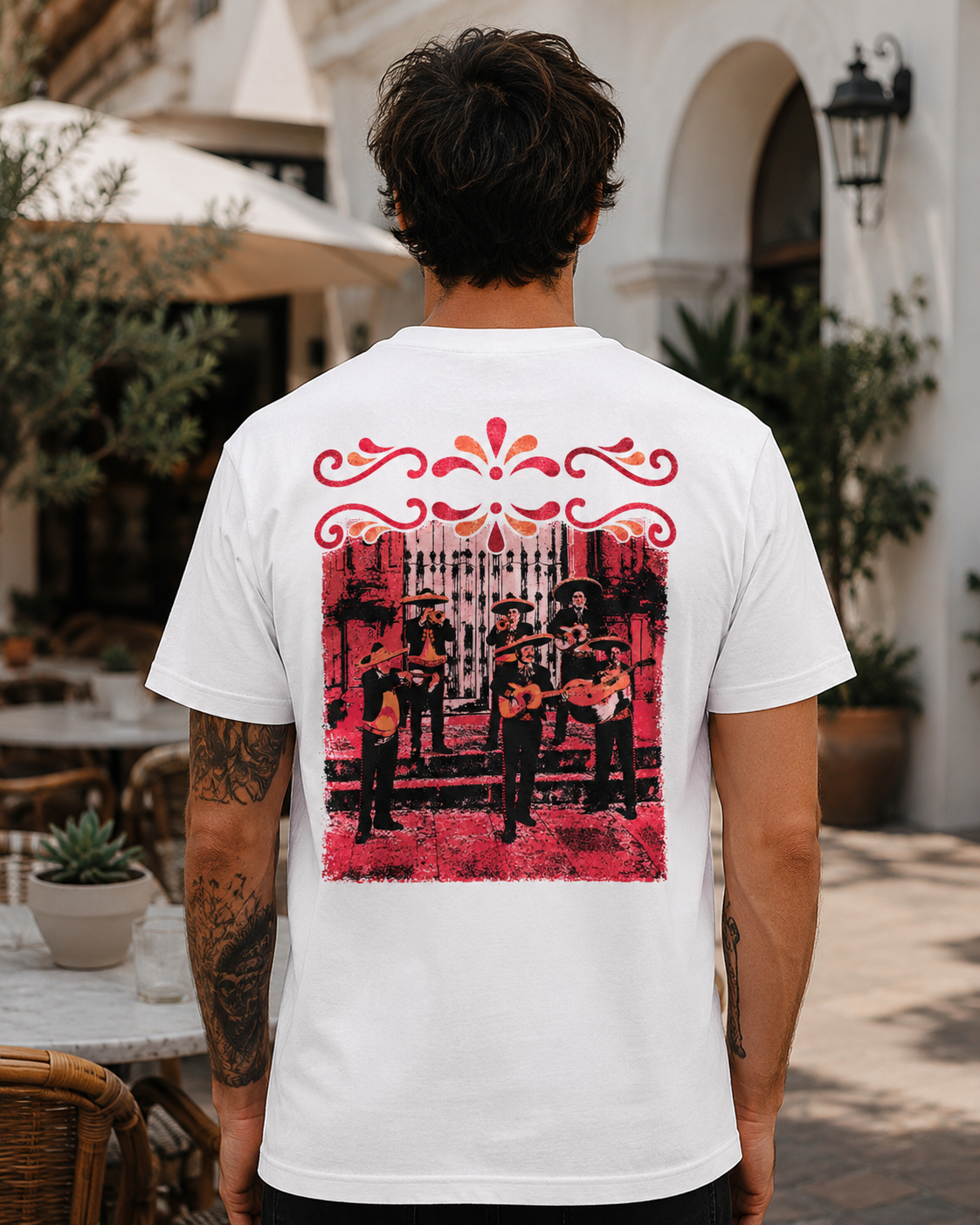 Mariachi Band vintage graphic t-shirt - product photo 5