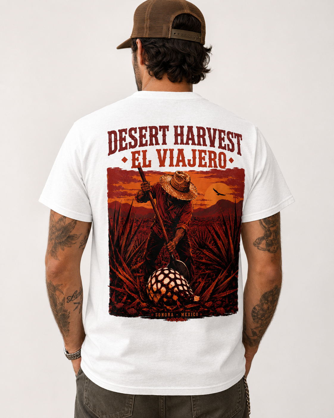 Desert Harvest El Viajero agave graphic t-shirt - product photo 21
