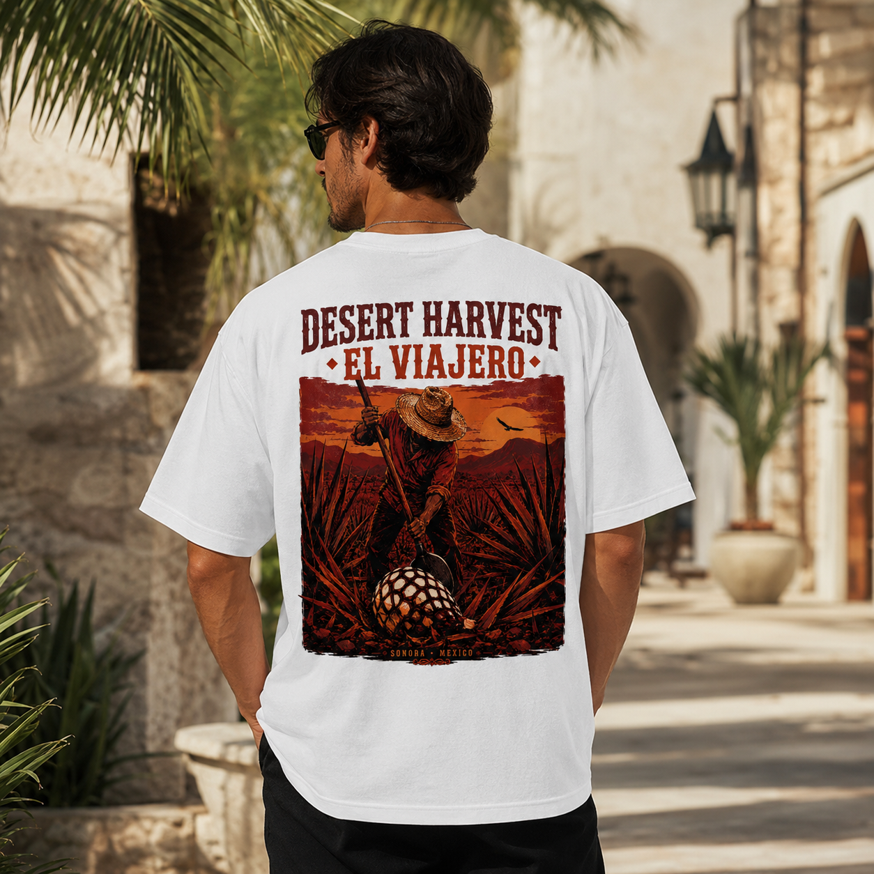 Desert Harvest El Viajero agave graphic t-shirt - product photo 23